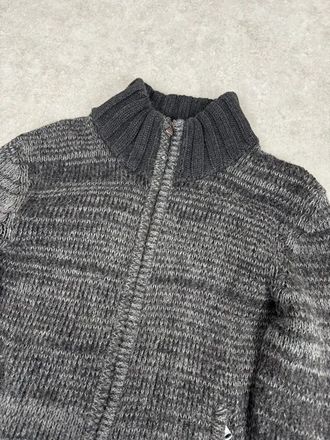 Dolce & Gabbana 2000s Dolce & Gabbana Grey Wool Zip-Up Sweater Size US M / EU 48-50 / 2 - 5 Thumbnail
