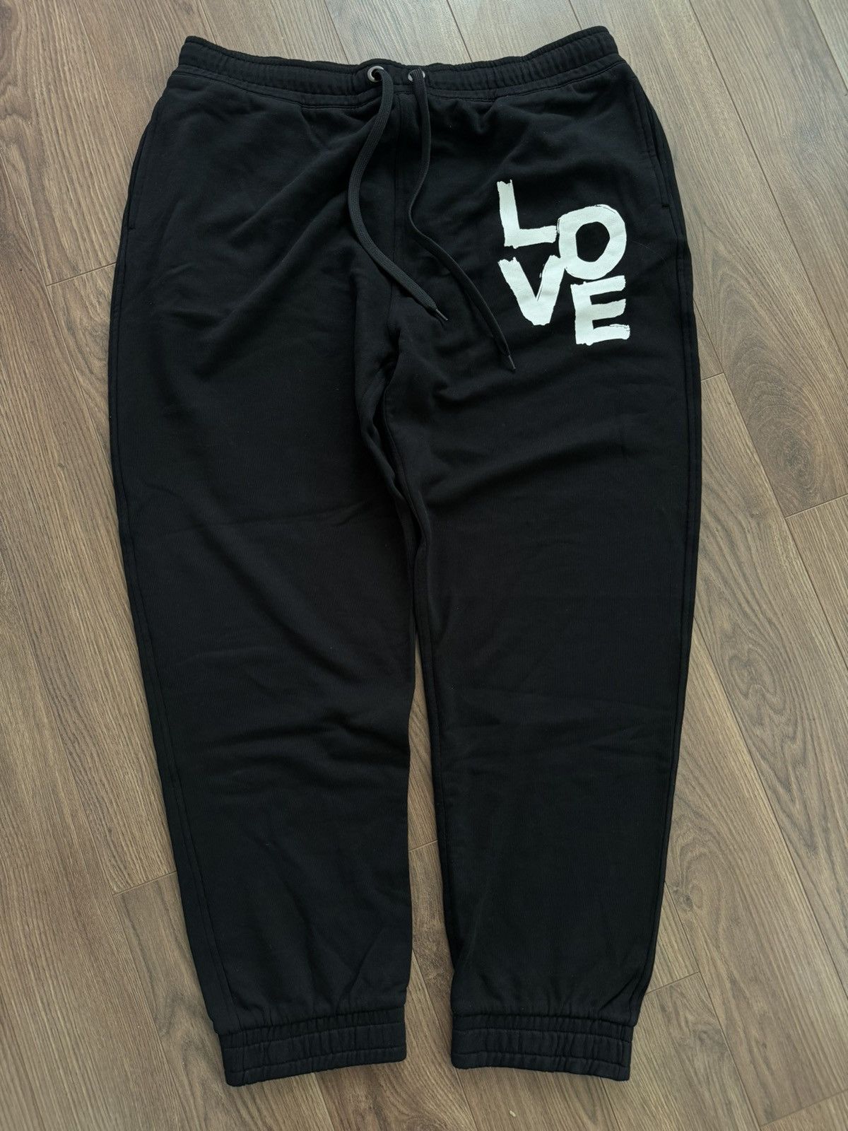 Burberry Burberry Tapered Printed Loopback Cotton Jersey Sweatpants Size US 34 / EU 50 - 1 Thumbnail
