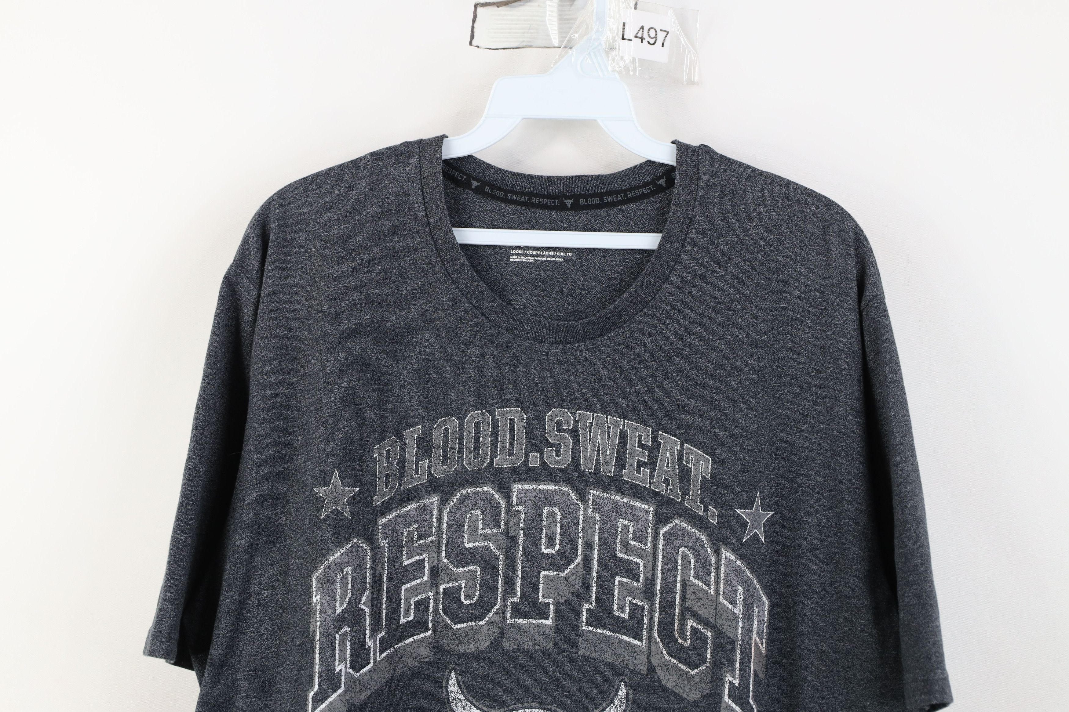 Under Armour Under Armour x Project Rock Blood Sweat Respect Gym T-Shirt Size US L / EU 52-54 / 3 - 2 Thumbnail
