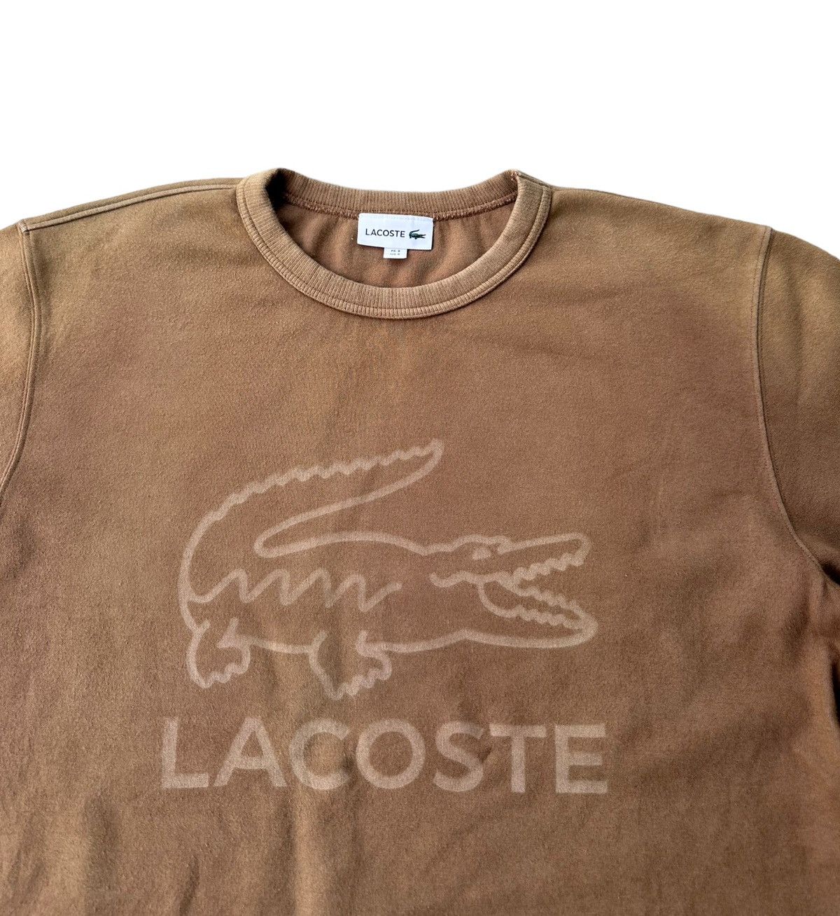 Lacoste Lacoste big logo longsleeve Size US S / EU 44-46 / 1 - 2 Thumbnail