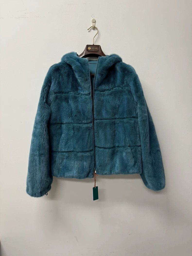 Loro Piana LORO PIANA A watered-down pelt coat Size US S / EU 44-46 / 1 - 3 Thumbnail