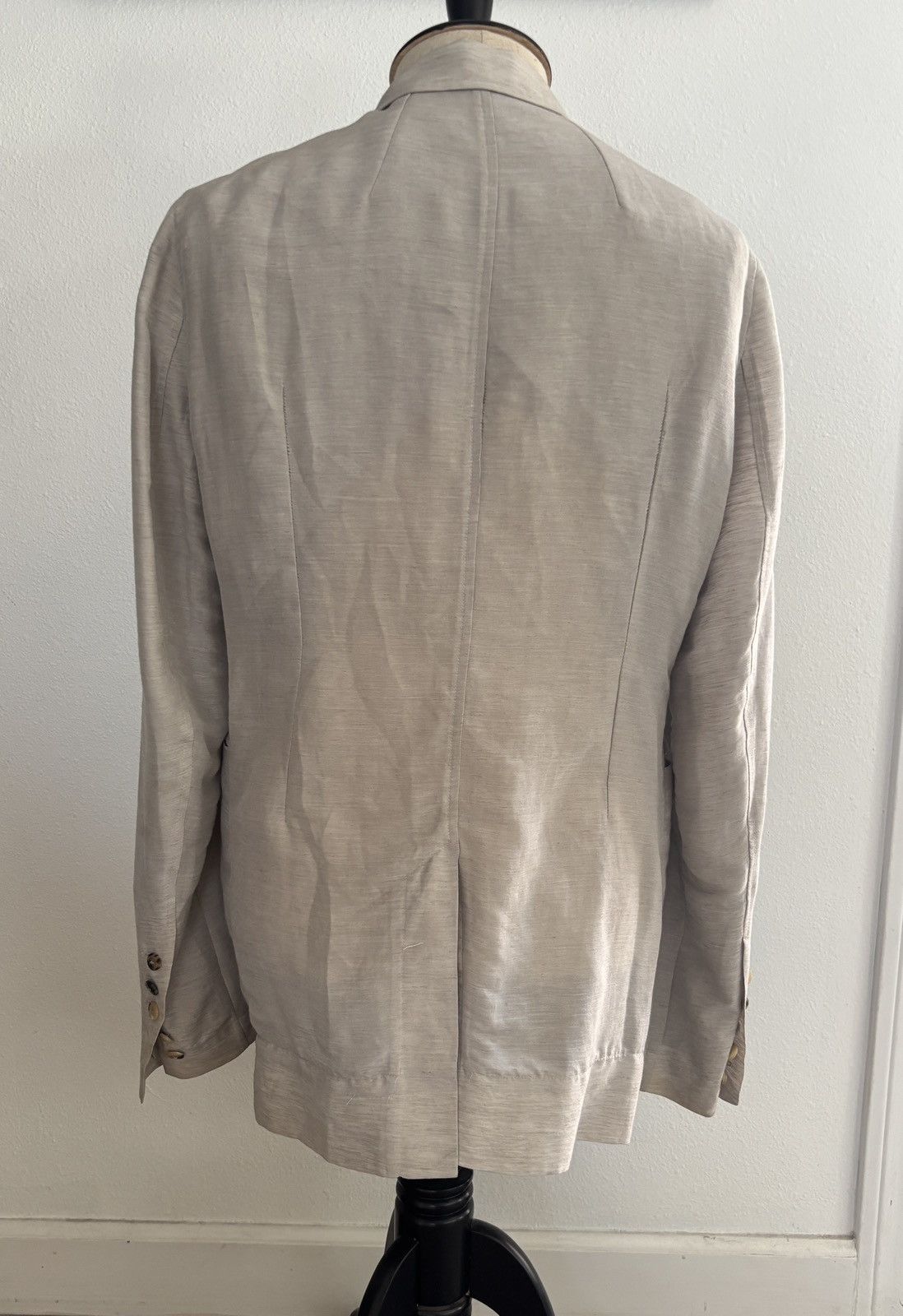 Rick Owens Rick Owens linen blazer (altered to fit smaller) Size 48R - 3 Thumbnail