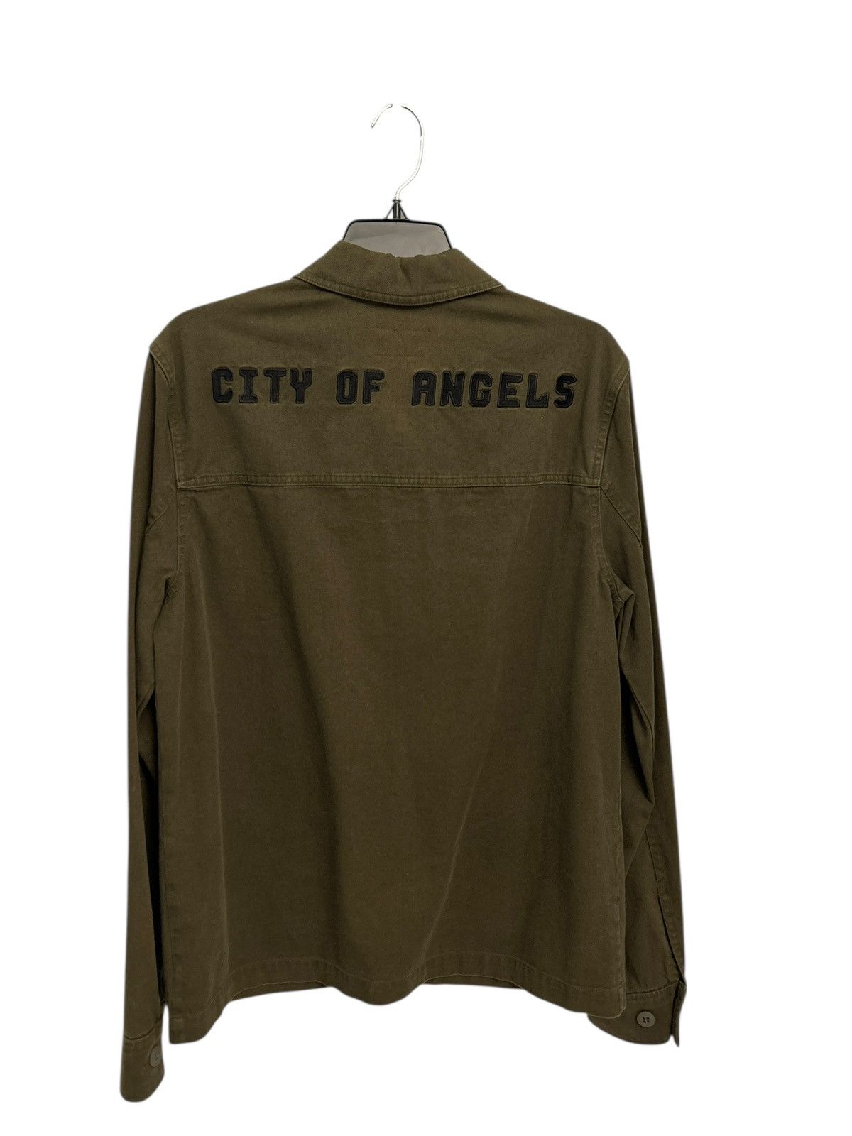 Paige PAIGE Mens Military Green Faded Forest Dalton Jacket small Size US S / EU 44-46 / 1 - 2 Thumbnail