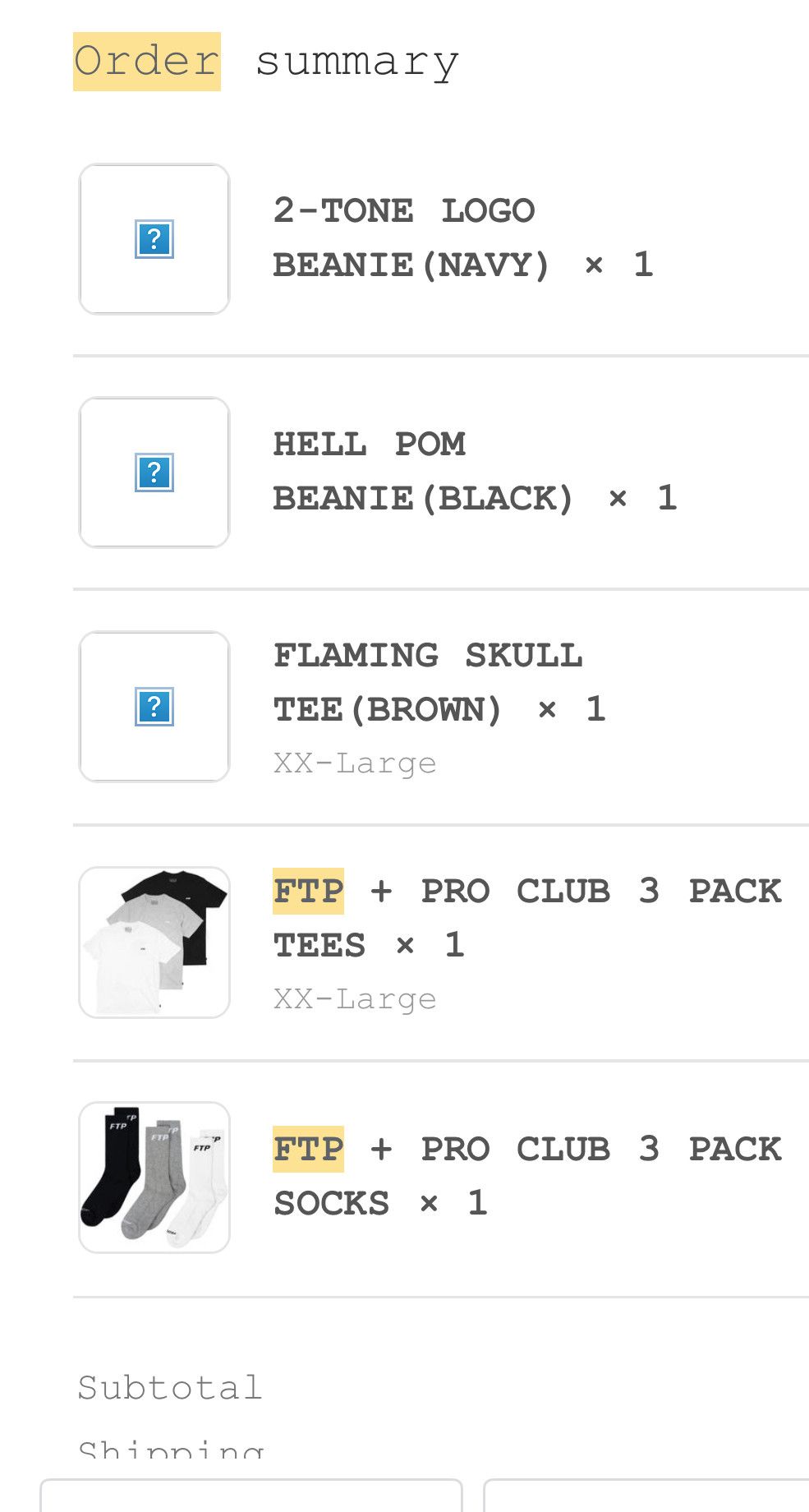 Other FTP Pom Beanie Size ONE SIZE - 4 Thumbnail