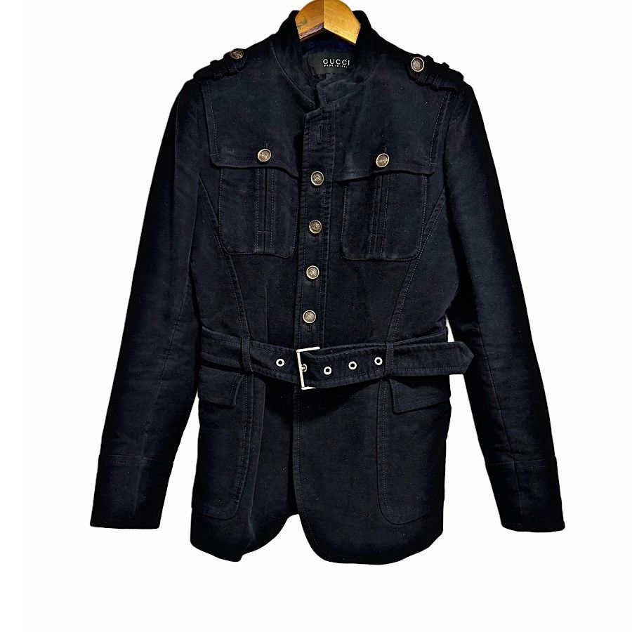 Gucci Authentic Gucci Frida Giannini Military Jacket Size US S / EU 44-46 / 1 - 1 Thumbnail