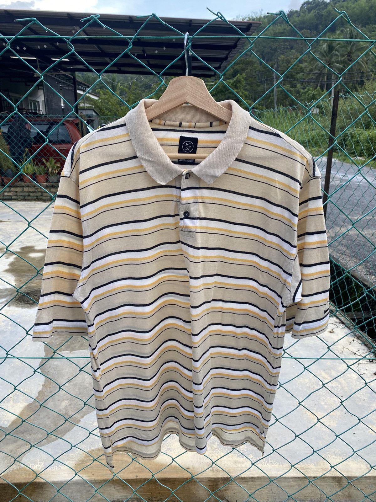 Nike Nike golf striped polo shirts Size US L / EU 52-54 / 3 - 1 Thumbnail