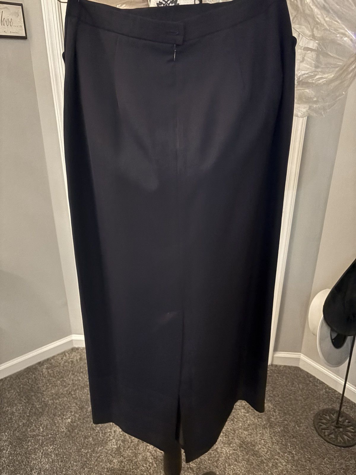 Evan Picone Evan Picone size 12 navy blue skirt Size 34" / US 12 / IT 48 - 4 Thumbnail