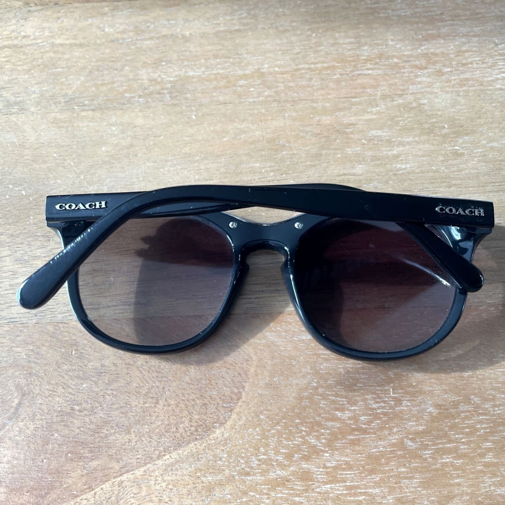 Coach Coach HC 8190 542011 Black Sunglasses Women Square Size ONE SIZE - 2 Thumbnail