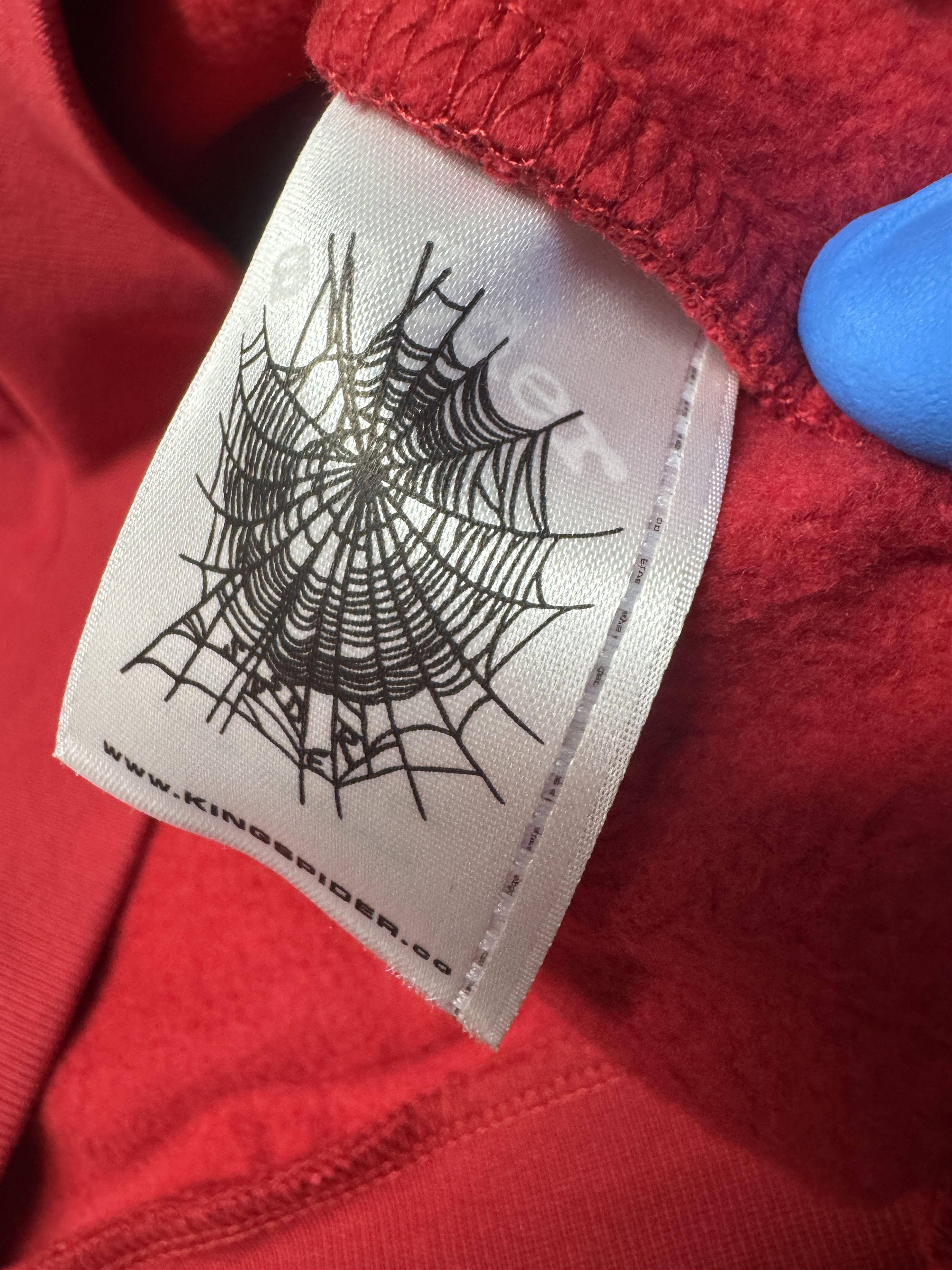 Sp5der Sp5der OG Web V2 Hoodie Red Size US L / EU 52-54 / 3 - 6 Thumbnail