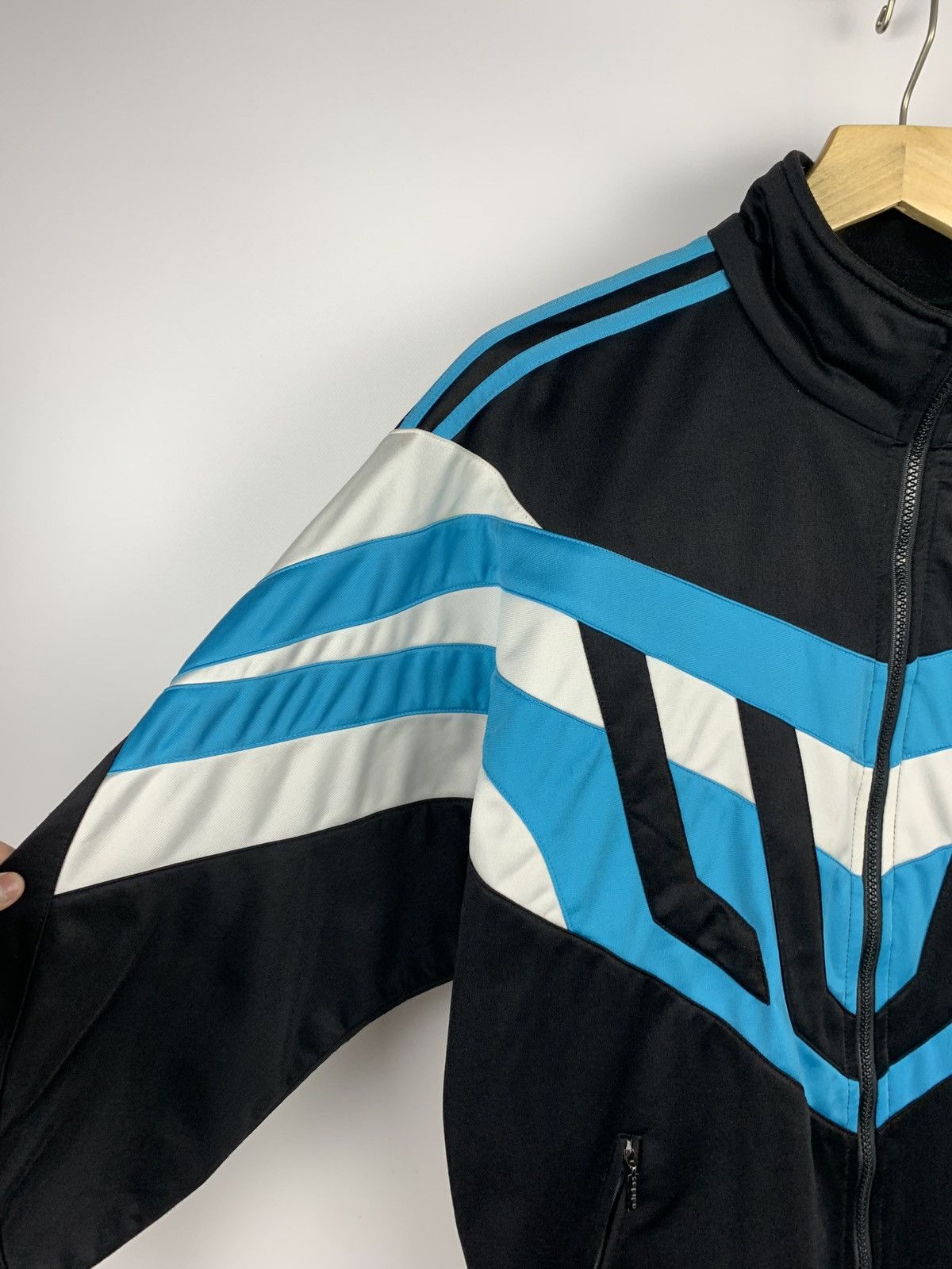 Adidas Vintage Y2K Adidas Fireberd Trefoil Track Jacket Zip Up 90’s Size US M / EU 48-50 / 2 - 4 Thumbnail