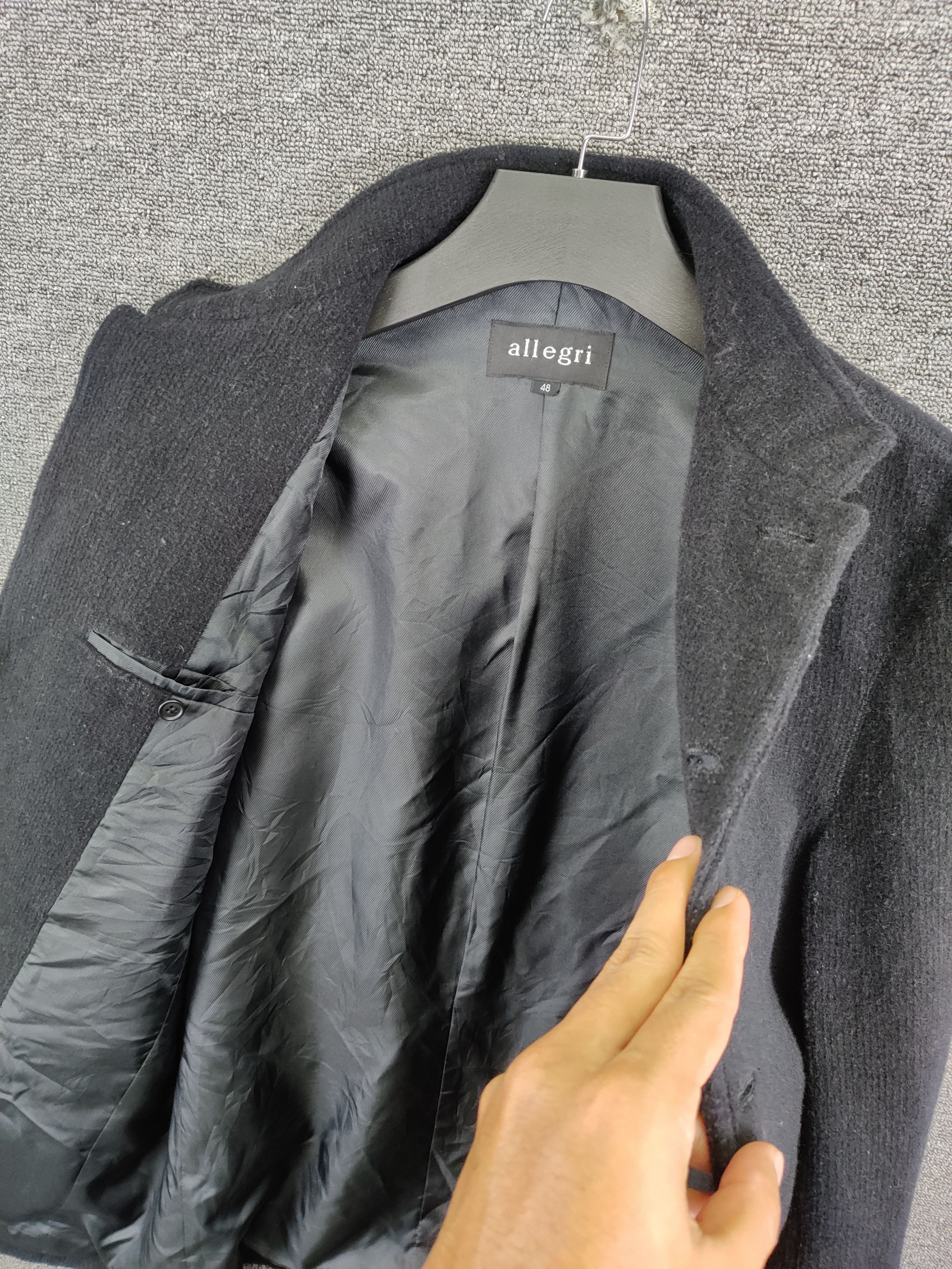 Allegri Vintage Allegri Soft Wool Single Breasted Coat Size US L / EU 52-54 / 3 - 6 Thumbnail