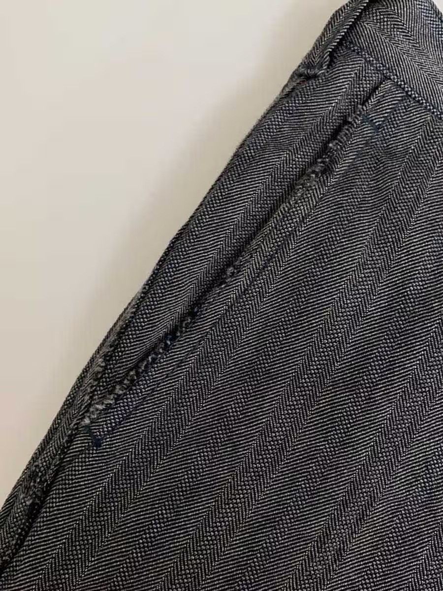 Comme des Garcons Homme 2004 Striped Wool Pants Size US 32 / EU 48 - 7 Thumbnail