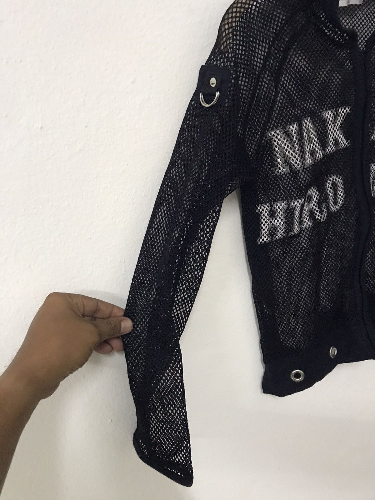 Japanese Brand Supercrazy hiromichi nakano mesh hoodie punk style Size XS / US 0-2 / IT 36-38 - 3 Thumbnail