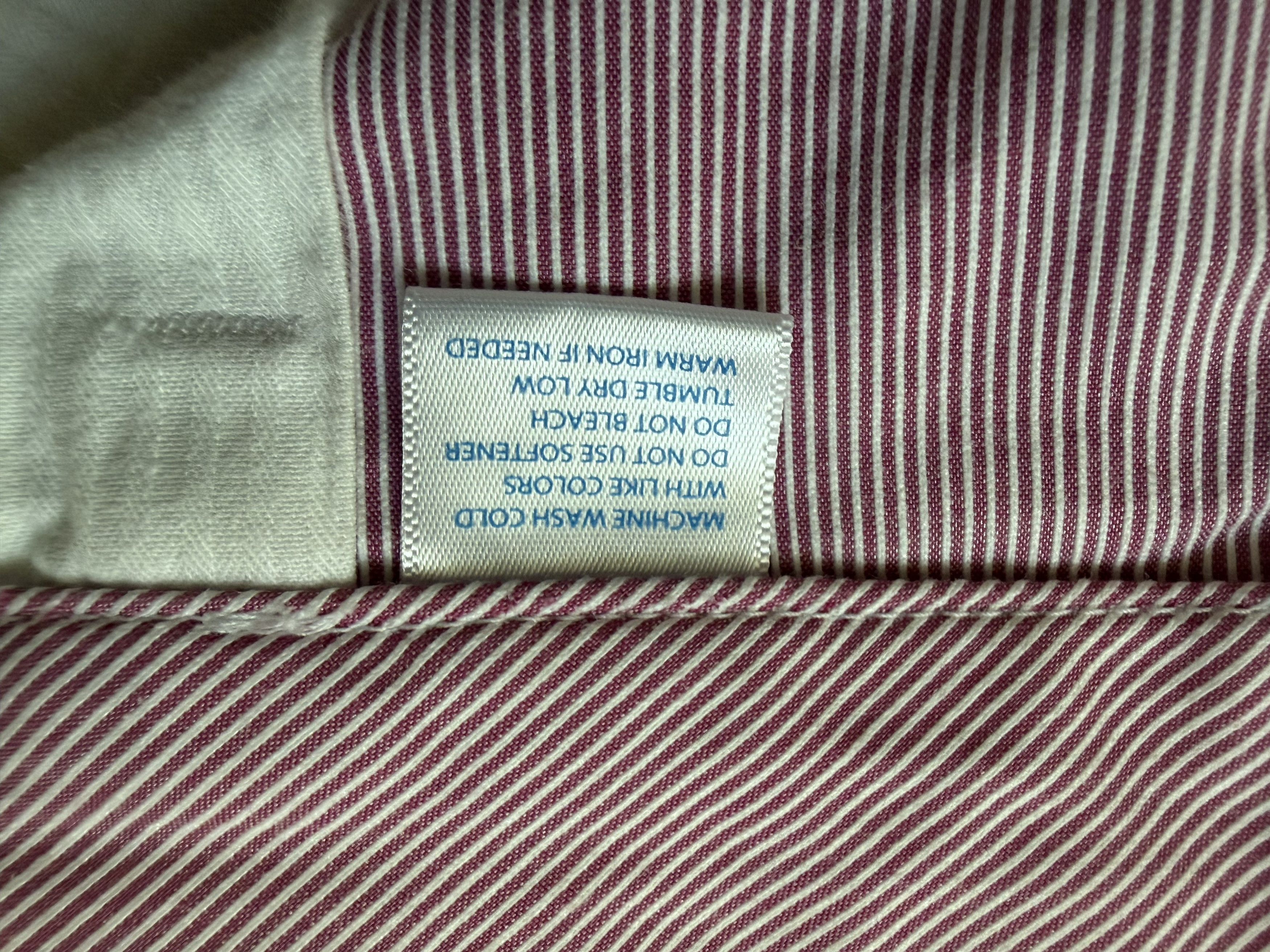 Southern Tide Southern Tide Salmon and White Microstripe Shorts Size US 36 / EU 52 - 4 Thumbnail