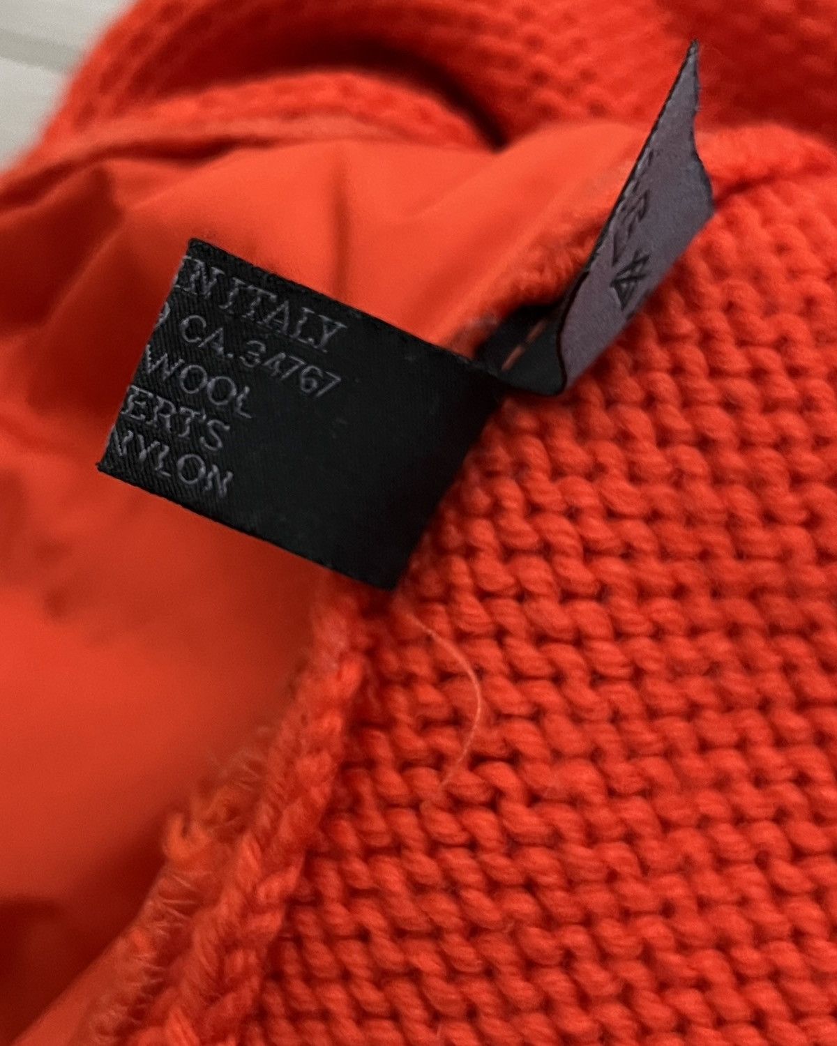 Prada Prada Sport FW1999 Nylon Panelled High Neck Knit Sweater Size US S / EU 44-46 / 1 - 7 Thumbnail