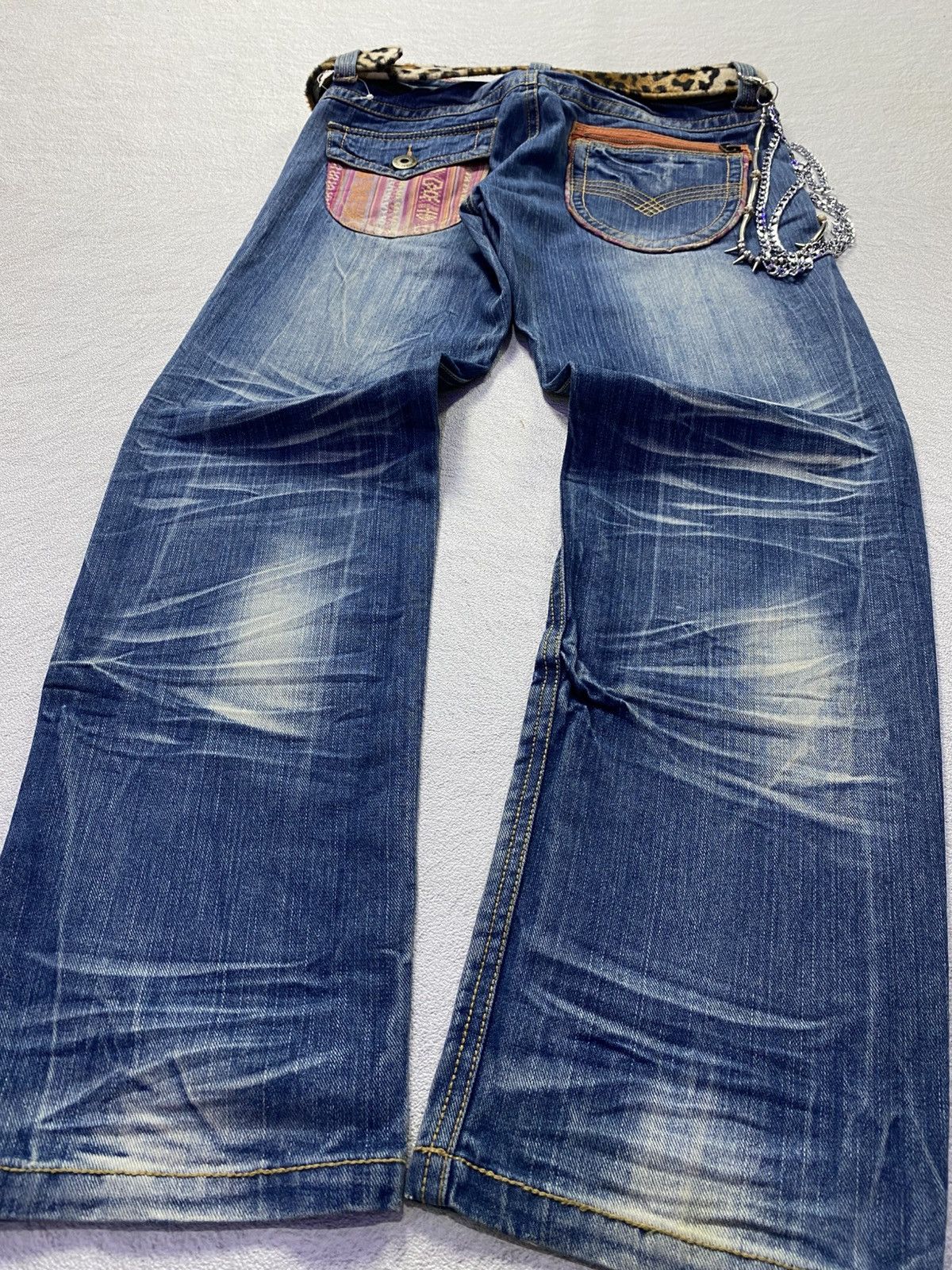 CIVARIZE × If Six Was Nine × Japanese Brand Japanese washed civarize style jean Size US 31 - 4 Thumbnail