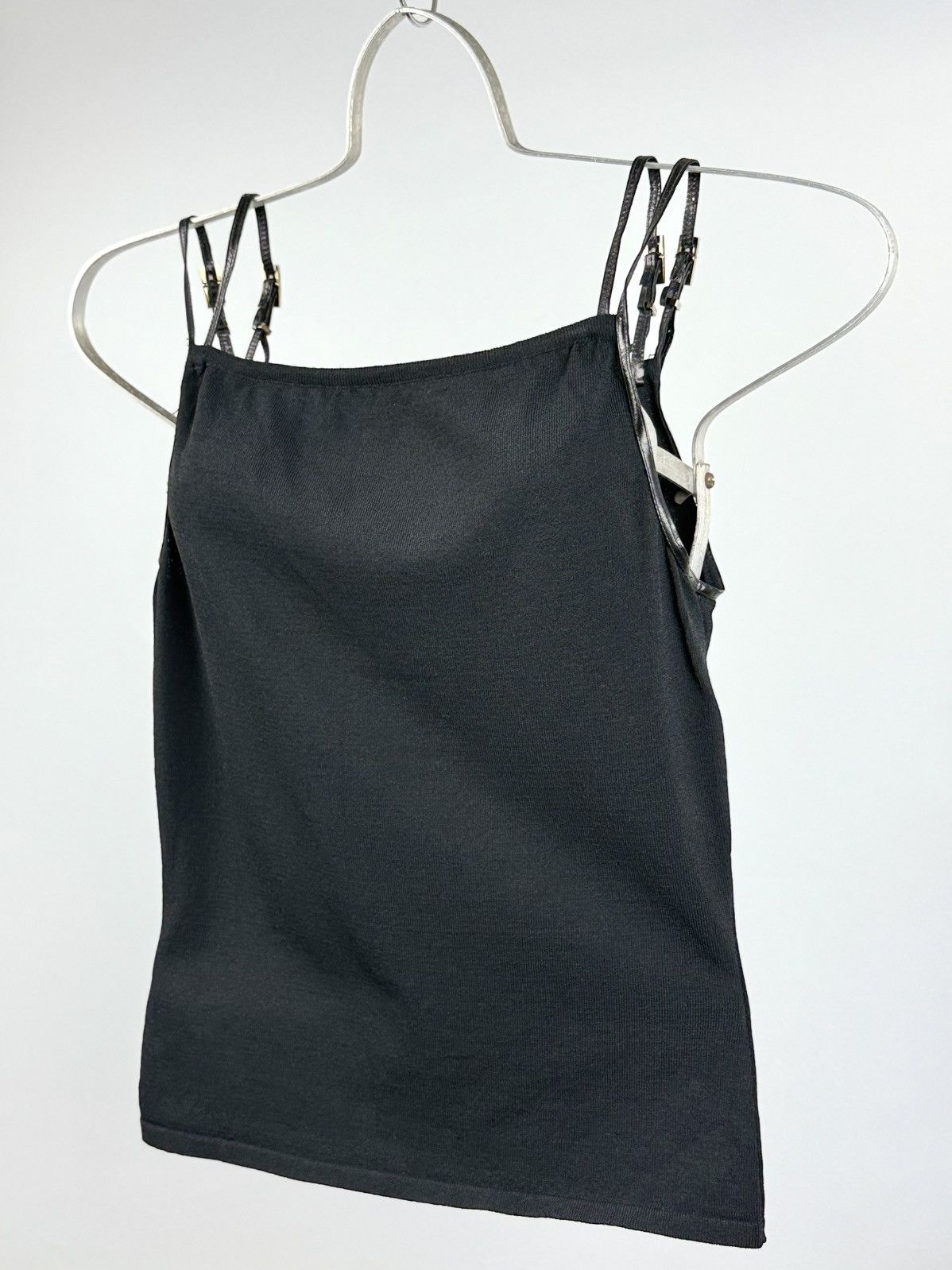 Gucci Gucci - Tom Ford - SS/98 - G - Logo Buckle - Tank Top Size M / US 6-8 / IT 42-44 - 5 Thumbnail