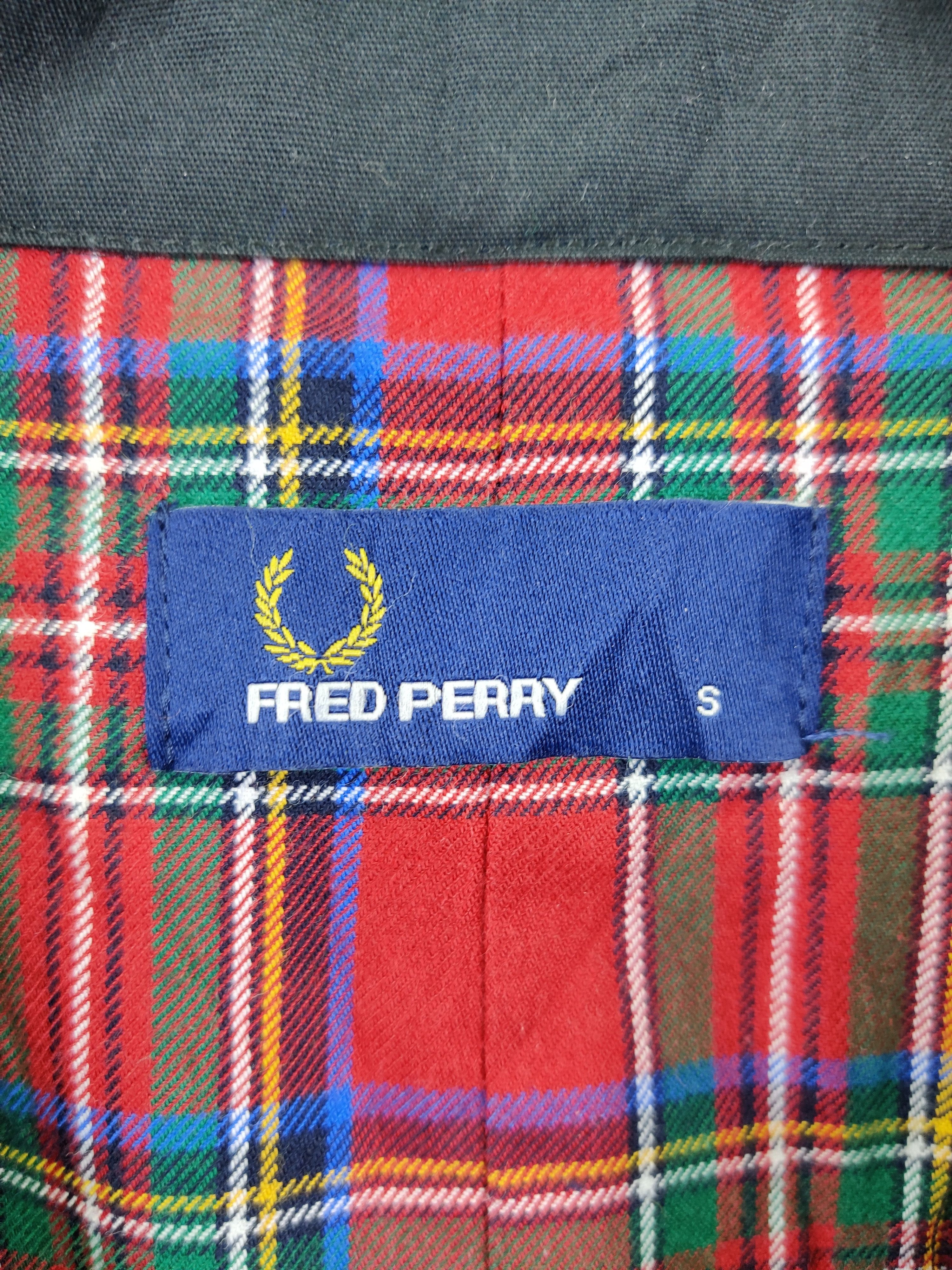 Fred Perry Vintage Fred Perry Checkered Long Jacket Size US S / EU 44-46 / 1 - 12 Thumbnail