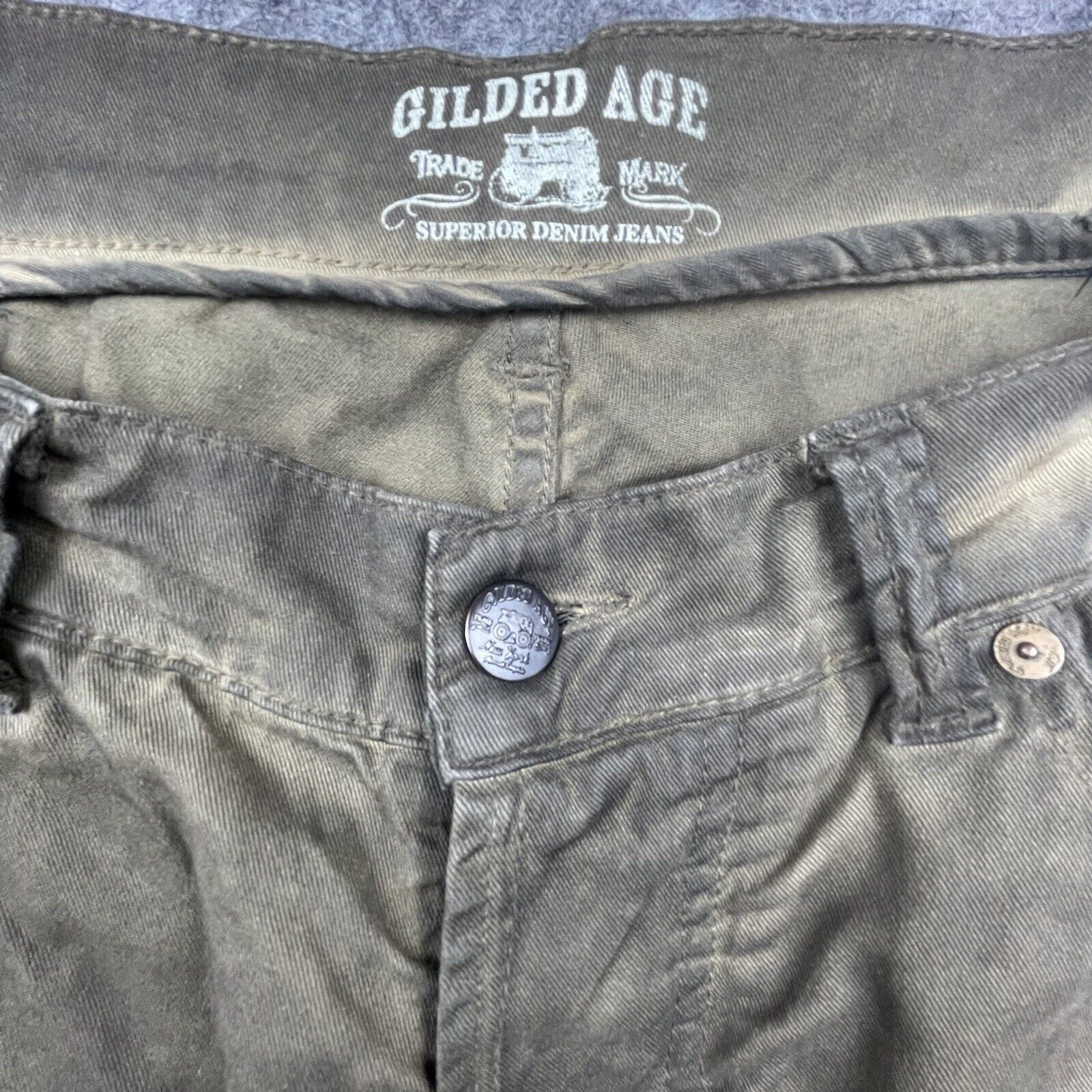 Gilded Age Gilded Age Jeans Mens 34 Smokey Grunge Baggy Straight Size US 34 / EU 50 - 2 Thumbnail