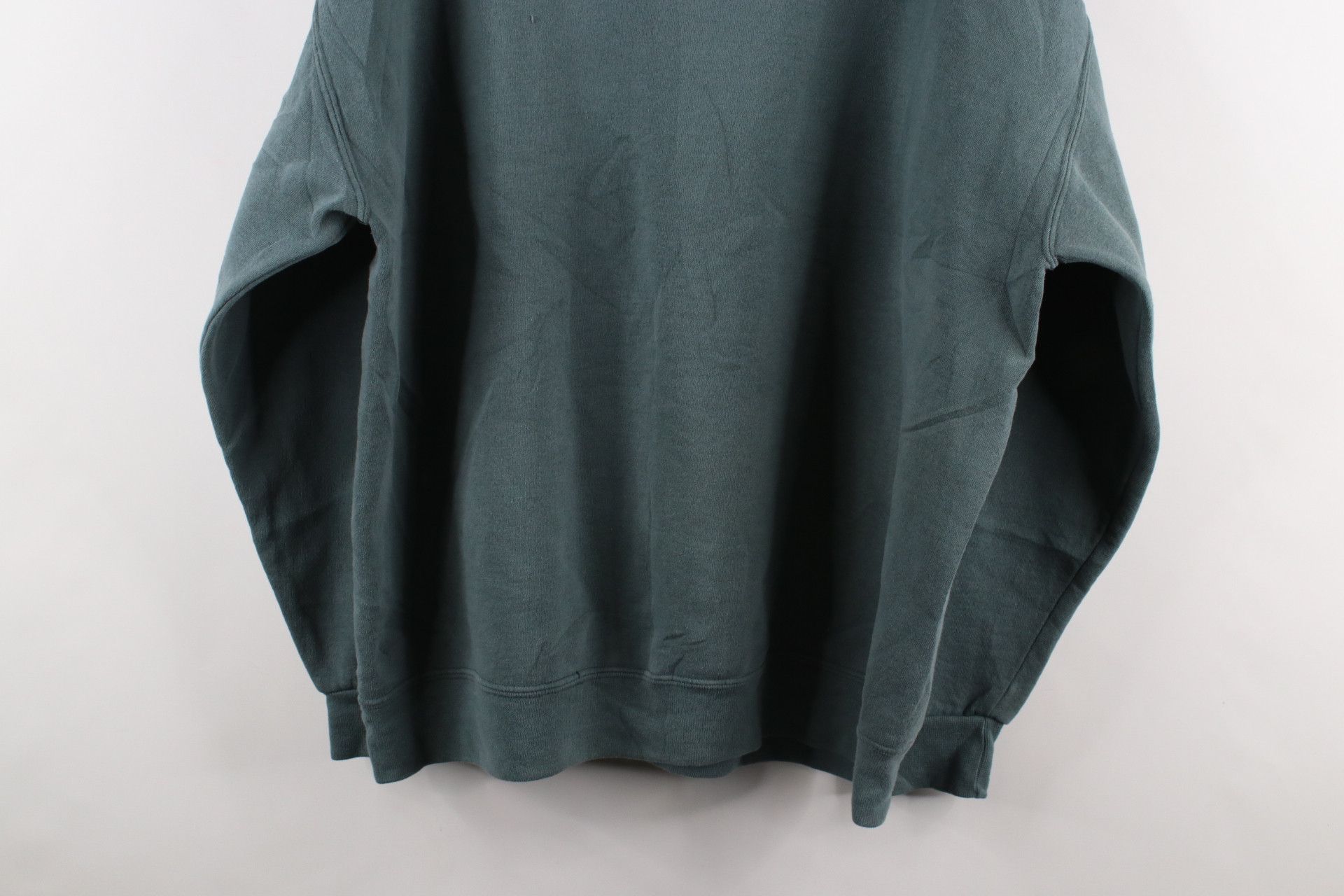 Russell Athletic Vintage 90s Russell Athletic Blank Crewneck Sweatshirt Green Size US XL / EU 56 / 4 - 8 Thumbnail
