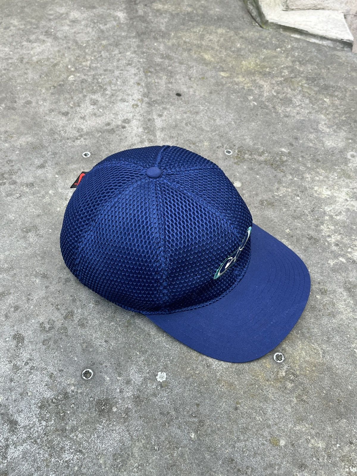 Nike Nike Blue Vintage Cap Hat Size ONE SIZE - 3 Thumbnail