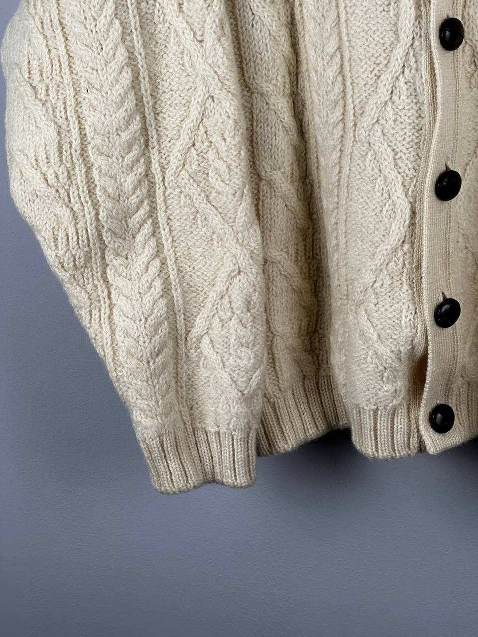 Highland Highland Home Industries 90s Made In Scotland Knit Cardigan Size US L / EU 52-54 / 3 - 7 Thumbnail