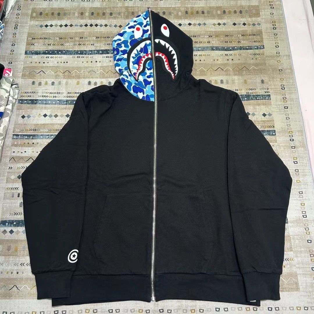 Bape COLOR CAMO SHARK FULL ZIP HOODIE Size US XXL / EU 58 / 5 - 3 Thumbnail