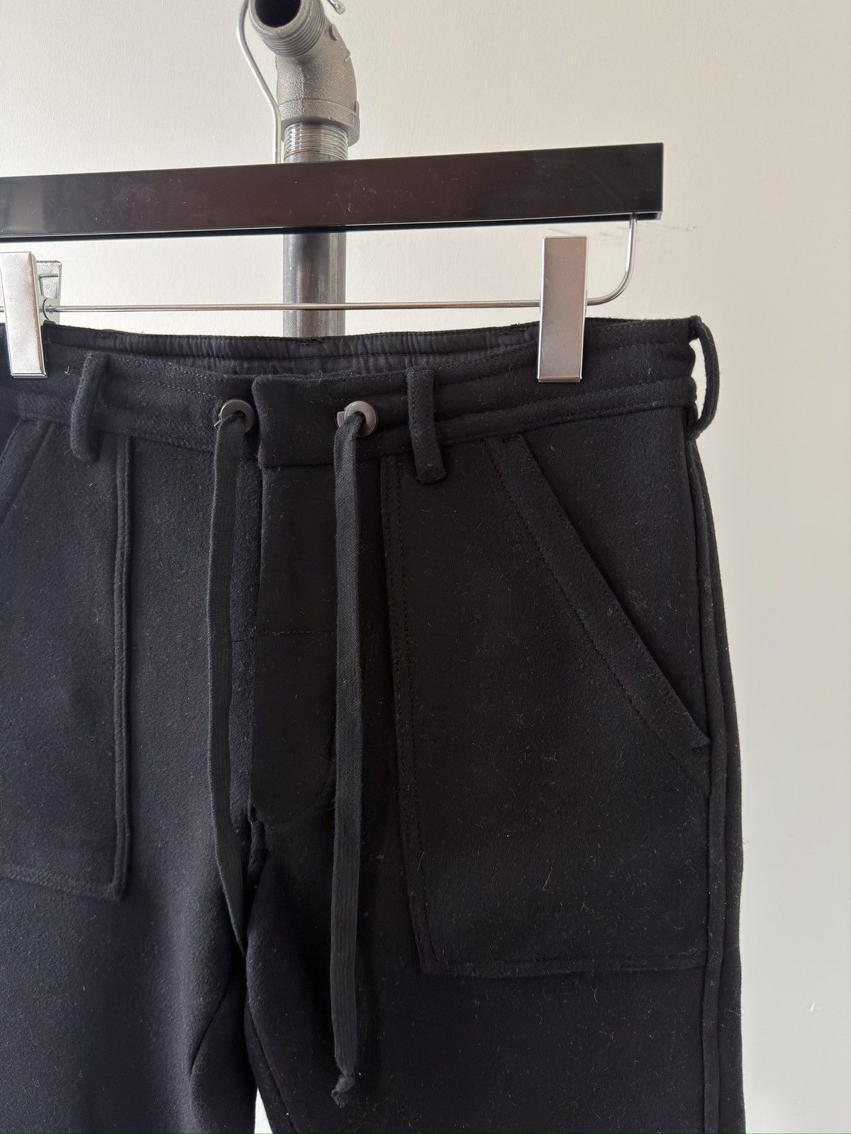 Ann Demeulemeester Drawstring Slim Wool Trousers Size US 28 / EU 44 - 3 Thumbnail