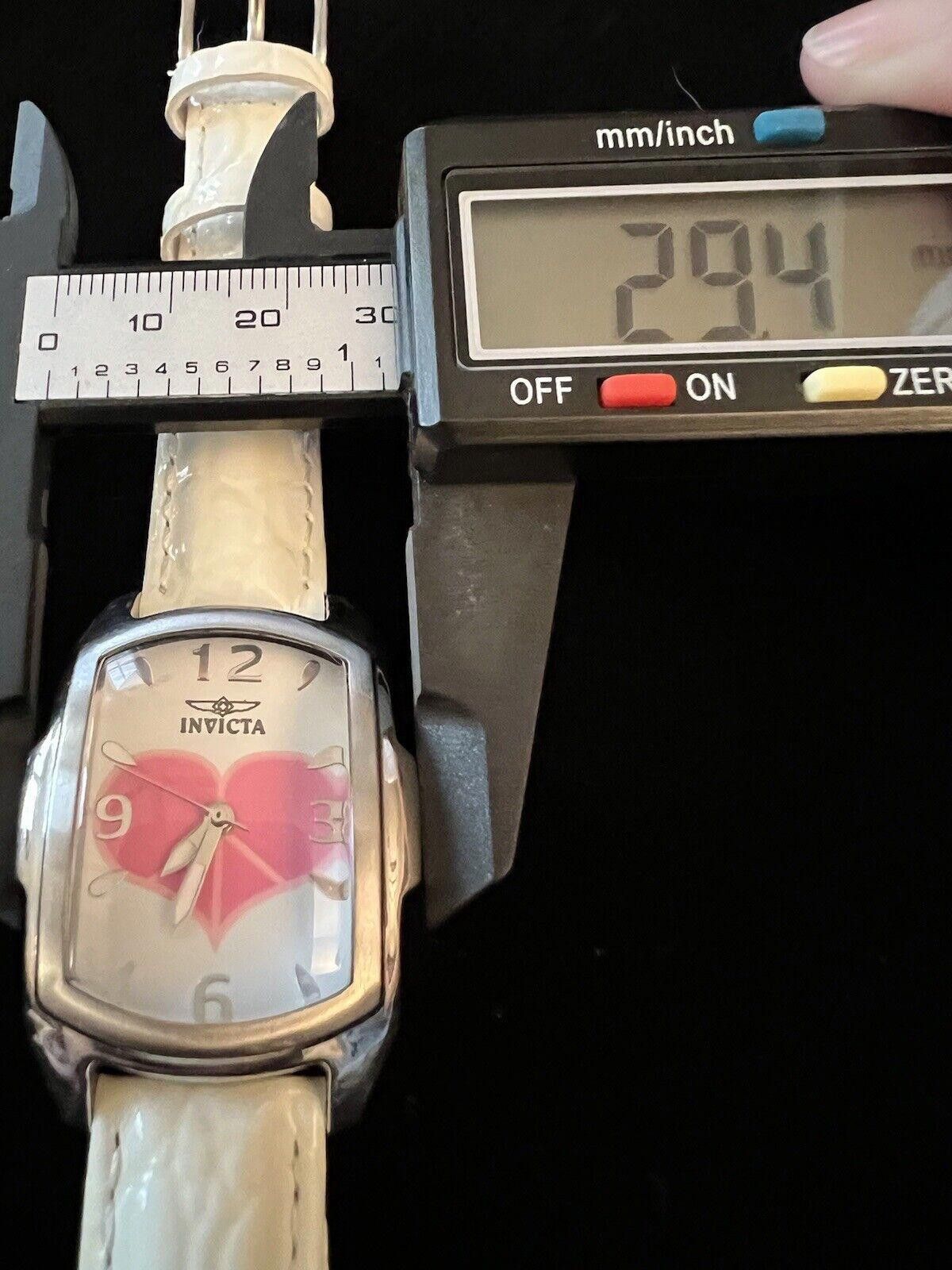 Invicta Invicta Watch Lupah Pink Heart Heart Cure MS New Battery Size ONE SIZE - 2 Thumbnail