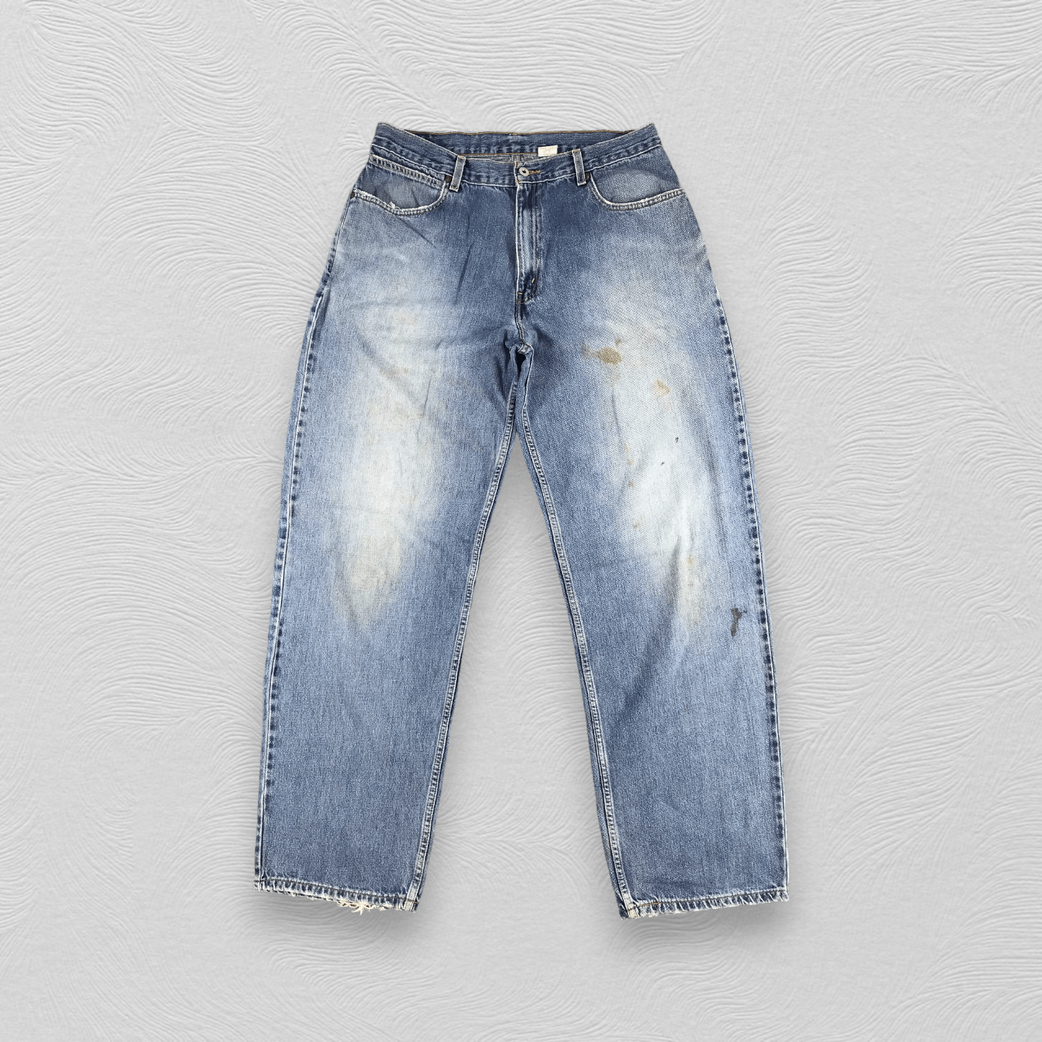 Levi's Vintage 90s Levi's 595 Jeans Faded Blue Denim KJ500 Size US 34 / EU 50 - 1 Thumbnail