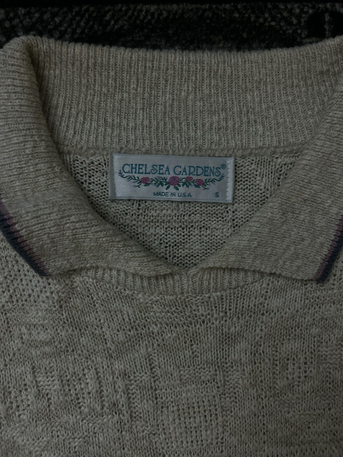 Vintage Vintage Knitted Polo Size US S / EU 44-46 / 1 - 3 Thumbnail