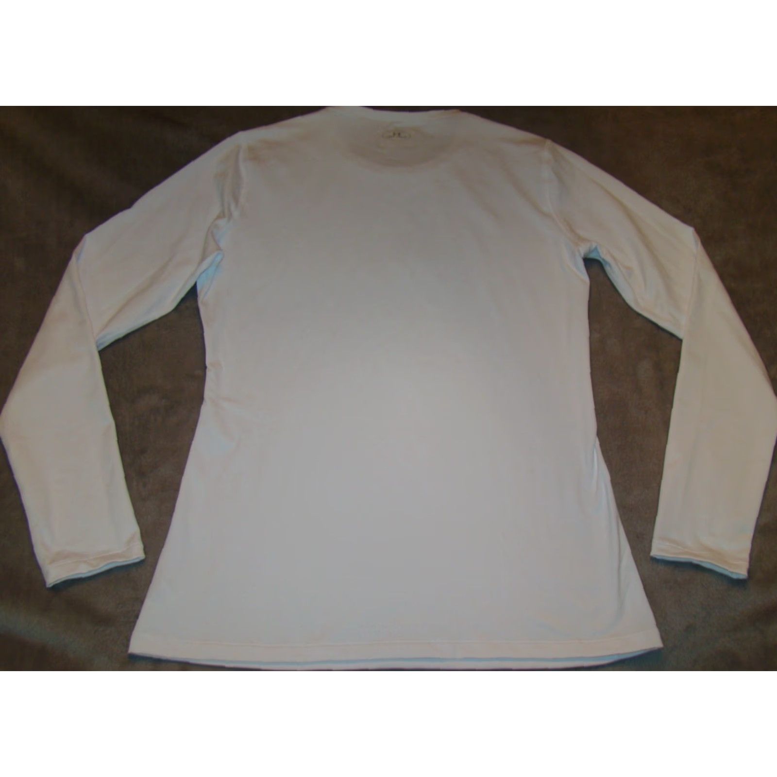 Under Armour Under Armour Womens XL ColdGear Fitted White Base Layer Thermal Shirt Size XL / US 12-14 / IT 48-50 - 5 Thumbnail