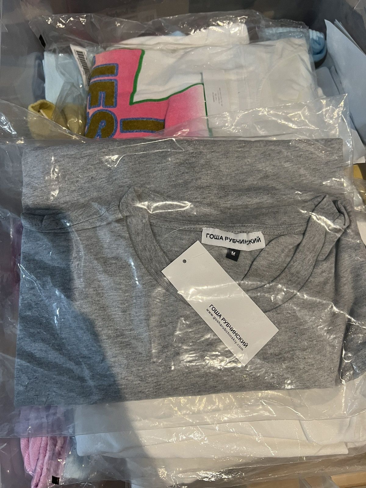 Gosha Rubchinskiy Gosha - Oversized Alien Grey T-Shirt Soccer Size US M / EU 48-50 / 2 - 3 Thumbnail