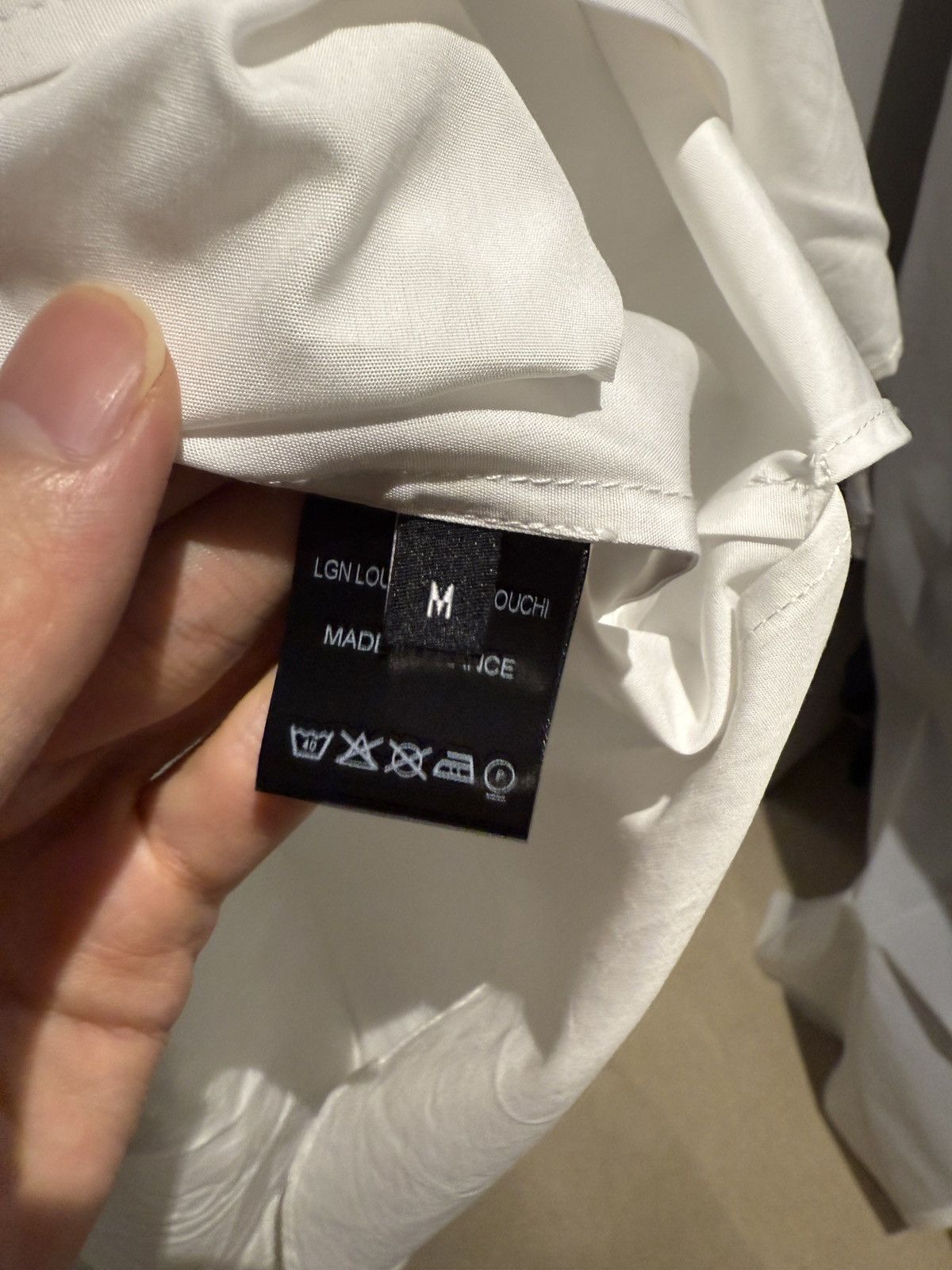 LGN LOUIS GABRIEL NOUCHI LGN Louis Gabriel Nouchi padded white shirt Size US M / EU 48-50 / 2 - 4 Thumbnail