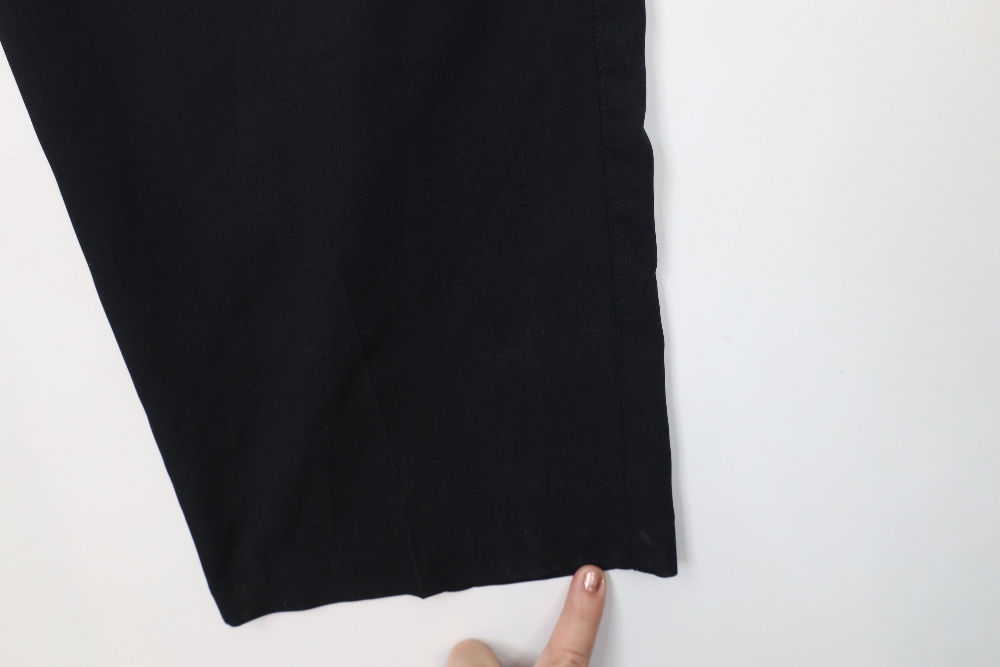 Adidas Vintage Y2K Adidas Golf Wide Leg Golfing Chino Pants Black Size US 36 / EU 52 - 5 Thumbnail