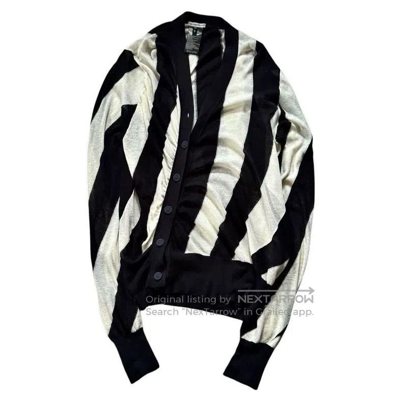 Ann Demeulemeester Ann Demeulemeester Asymmetry Wool Cardigan. Size US XS / EU 42 / 0 - 1 Thumbnail
