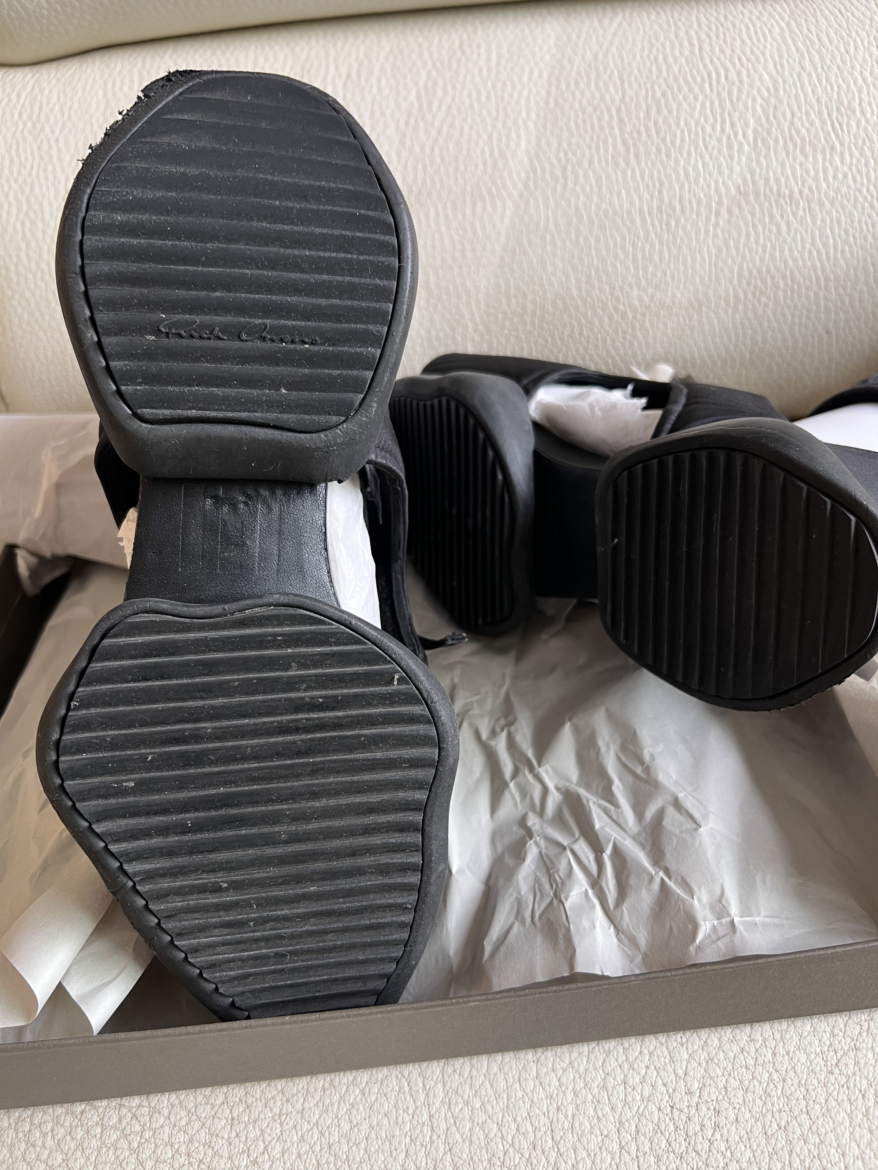 Adidas × Rick Owens Rick Owens x Adidas Cyclops Sandals Size US 6 / EU 39 - 13 Thumbnail
