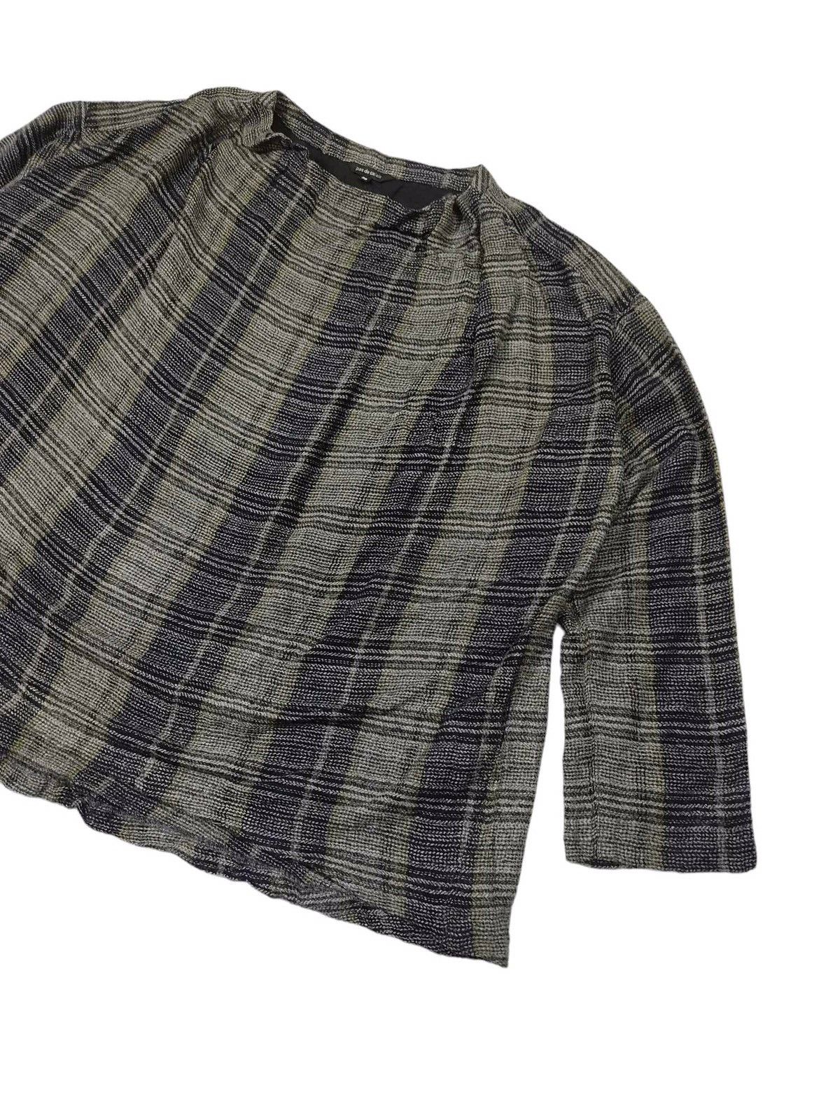 Japanese Brand × Pas de Calais × Vintage Vintage Pas De Calais Wool Viscose Classic Check Blouse Size L / US 10 / IT 46 - 3 Thumbnail