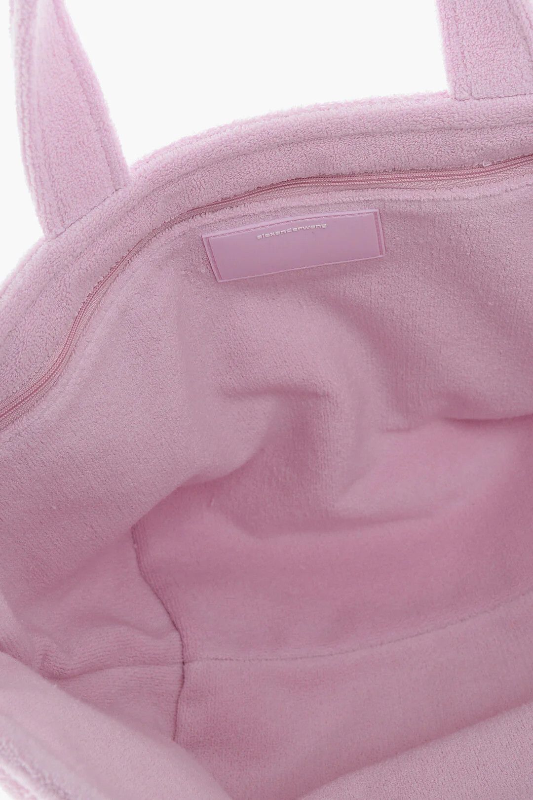 Alexander Wang og1mm0426 Size: OS / Cotton Terry Tote Bag in Pink Size ONE SIZE - 5 Thumbnail