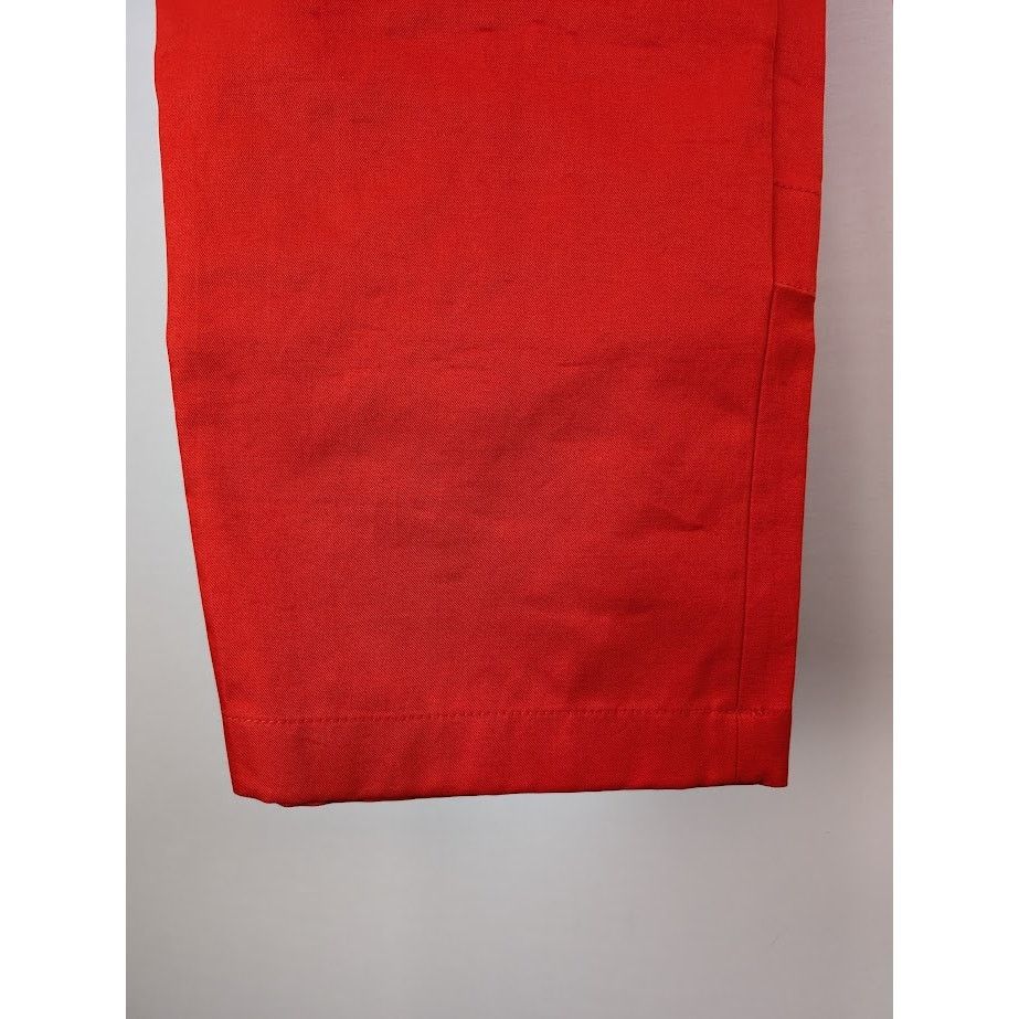 Bottega Veneta o1rshd1 Cotton Twill Sanded Trouser in Red Size US 34 / EU 50 - 4 Thumbnail