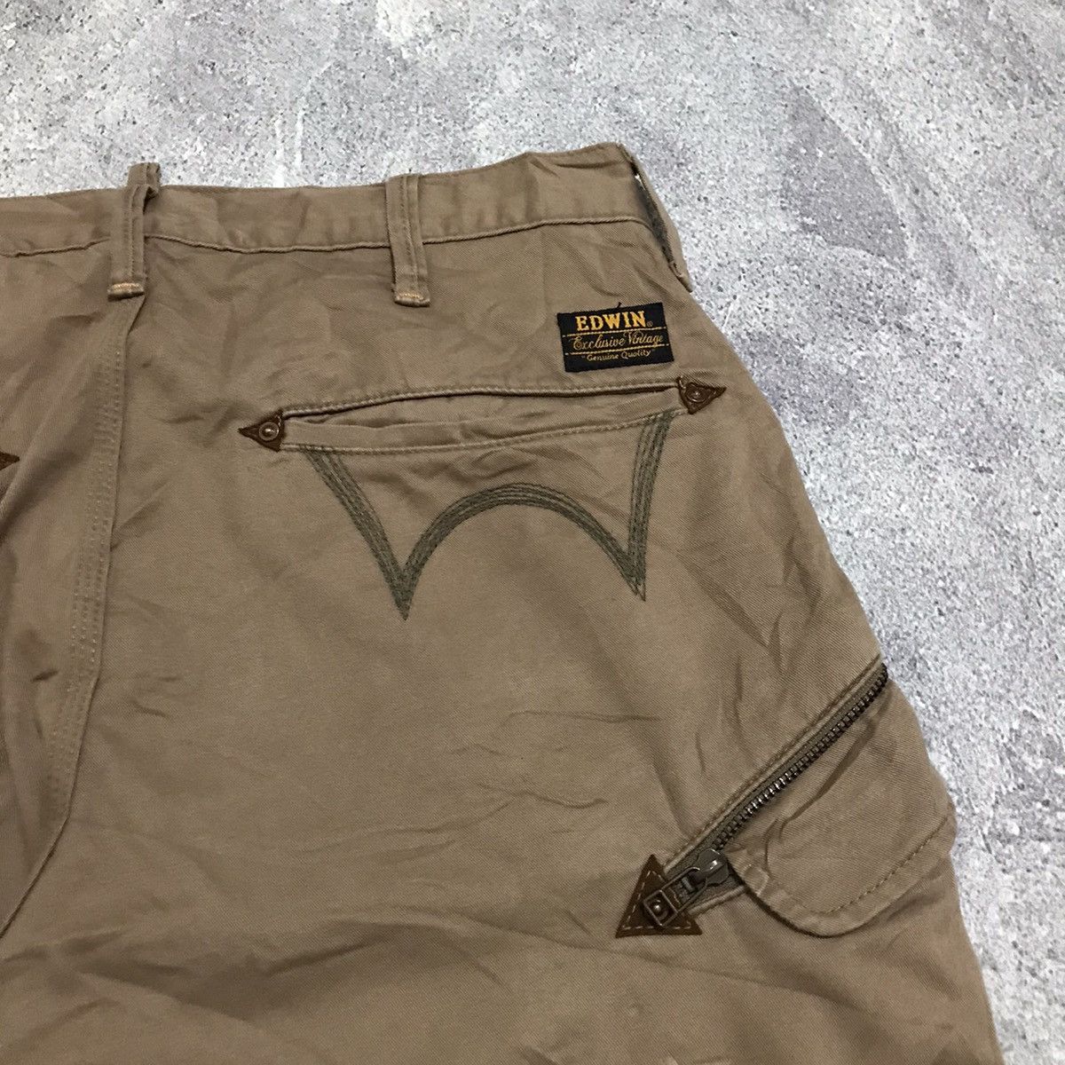 Edwin × Japanese Brand Edwin cargo multipocket pants Size US 33 - 4 Thumbnail