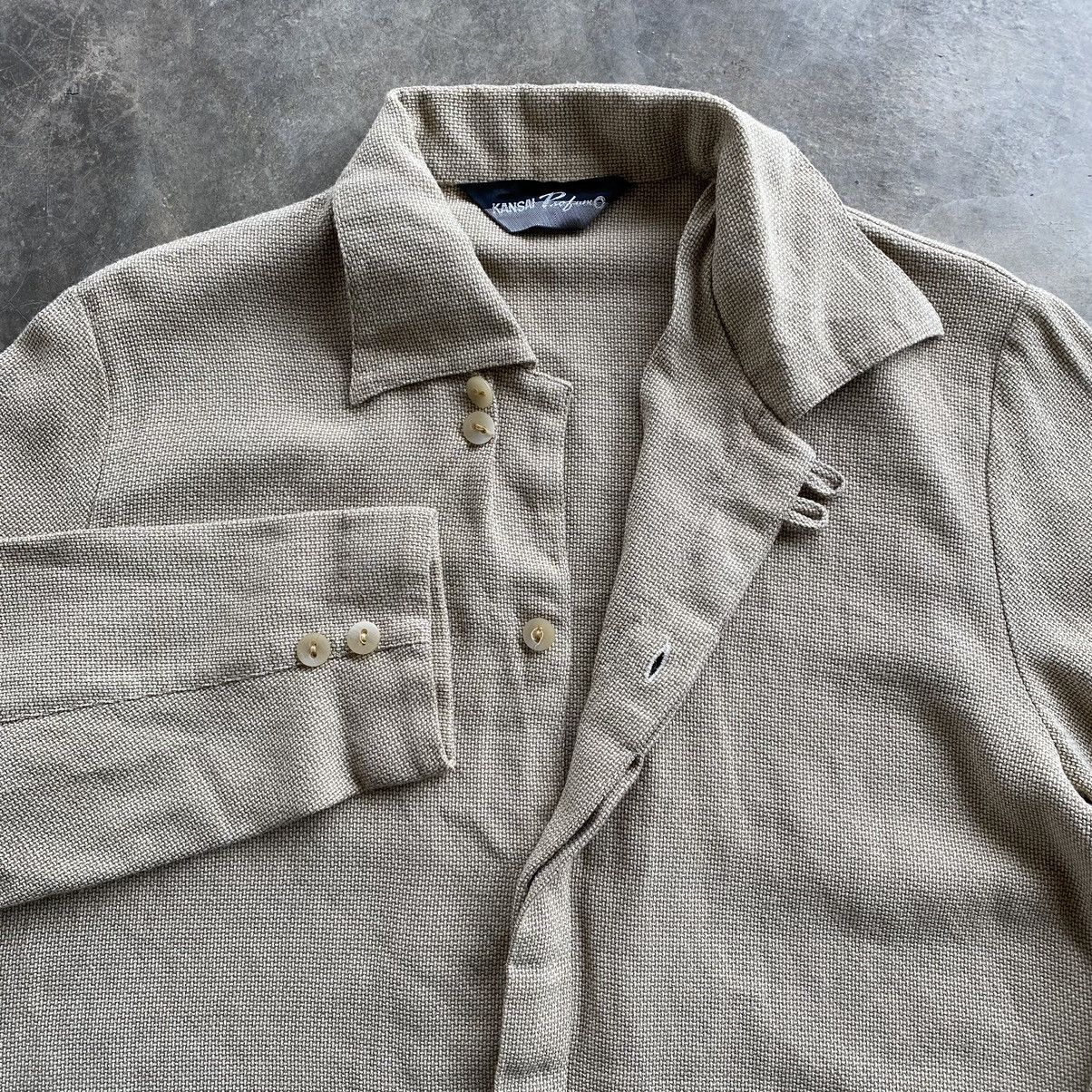 Japanese Brand × Kansai Yamamoto KANSAI PROFUMO Full Button Knit Jacket Size S / US 4 / IT 40 - 6 Thumbnail