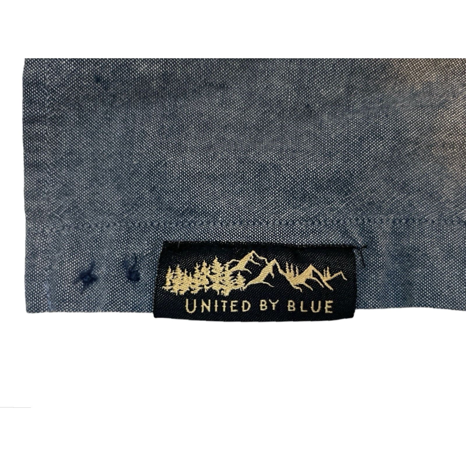 United By Blue VINTAGE United by Blue Long Sleeve Button-Down Shirt Mens XL GUC Chambray Blue Woven 2010s Size US XL / EU 56 / 4 - 4 Thumbnail