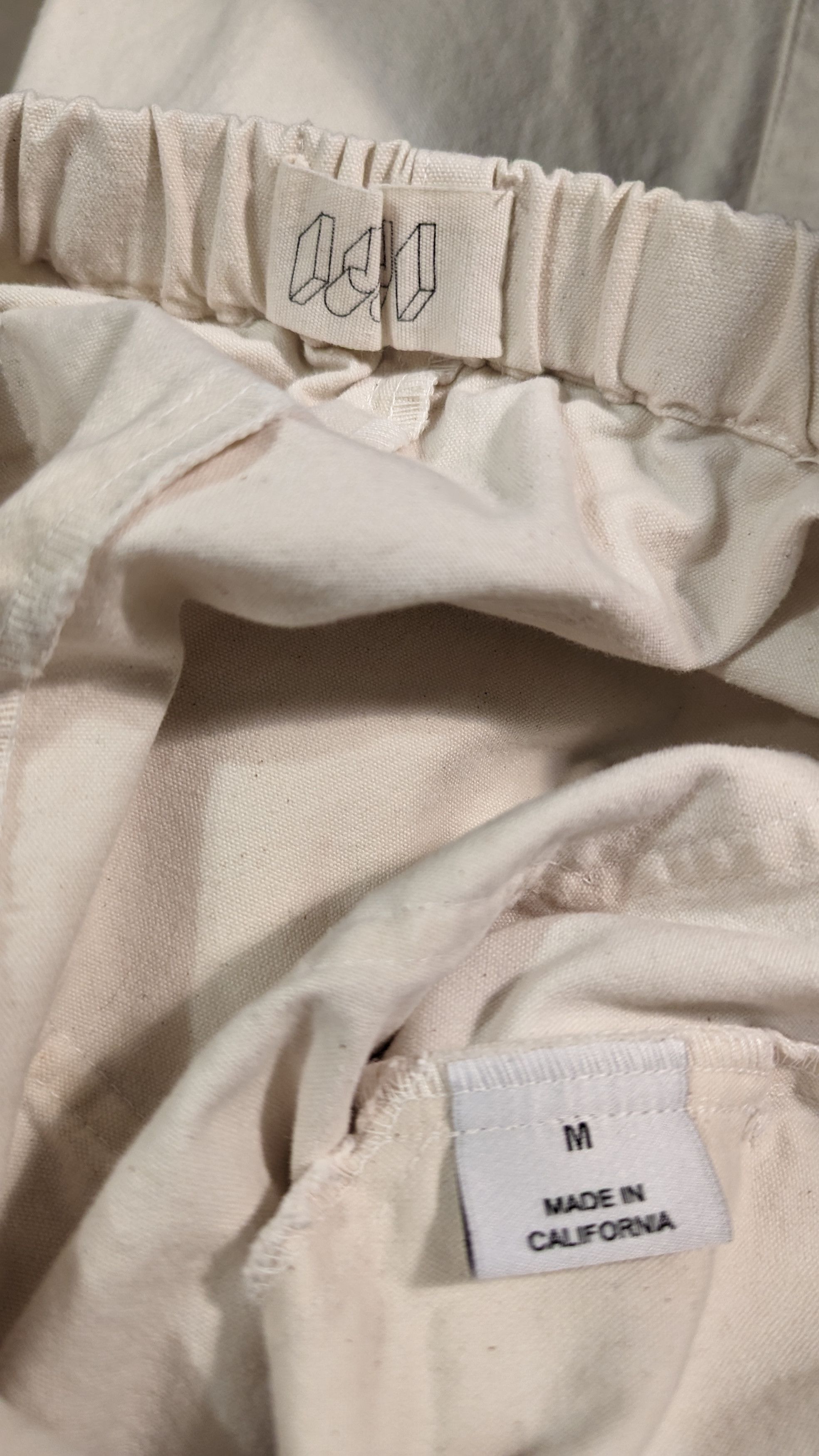 IJJI Ijji Easy Drawstring Pants Natural White Size US 32 / EU 48 - 3 Thumbnail