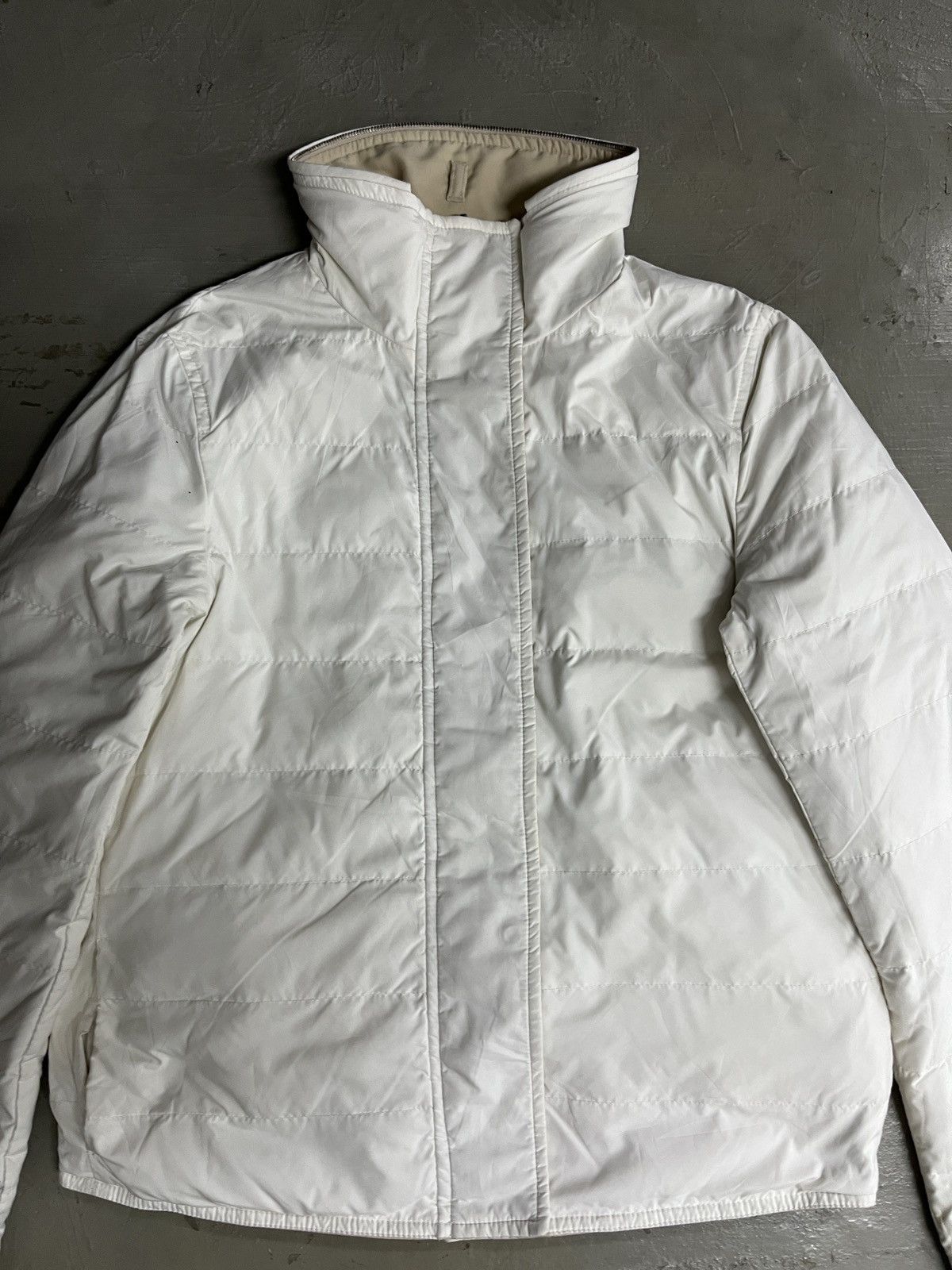 Max Mara Max Mara Reversible Puffer Jacket High Neck Rick Owen Style Size S / US 4 / IT 40 - 5 Thumbnail