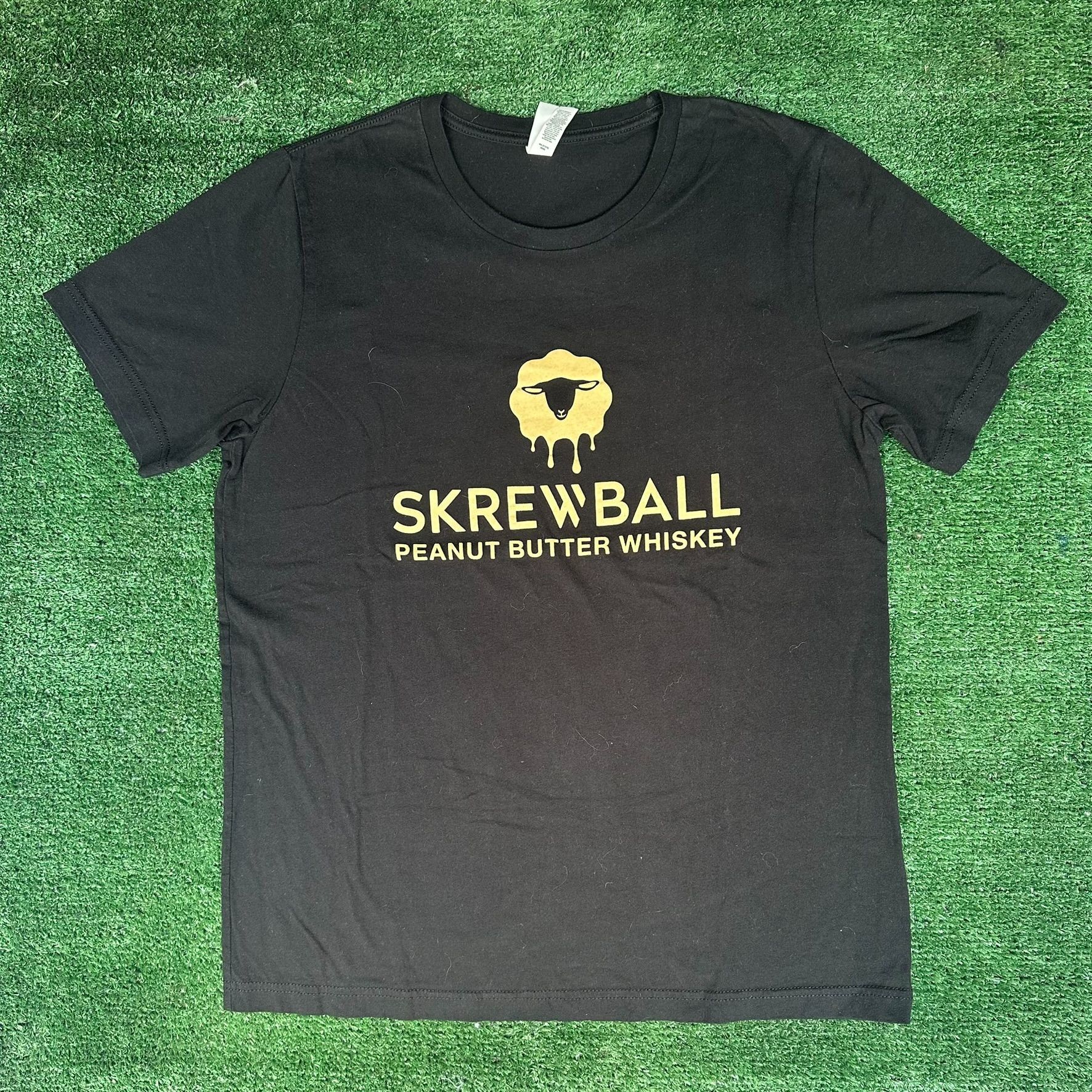 Vintage Skrewball Peanut Butter Whiskey T-Shirt Alcohol Promo Black Size US L / EU 52-54 / 3 - 1 Thumbnail