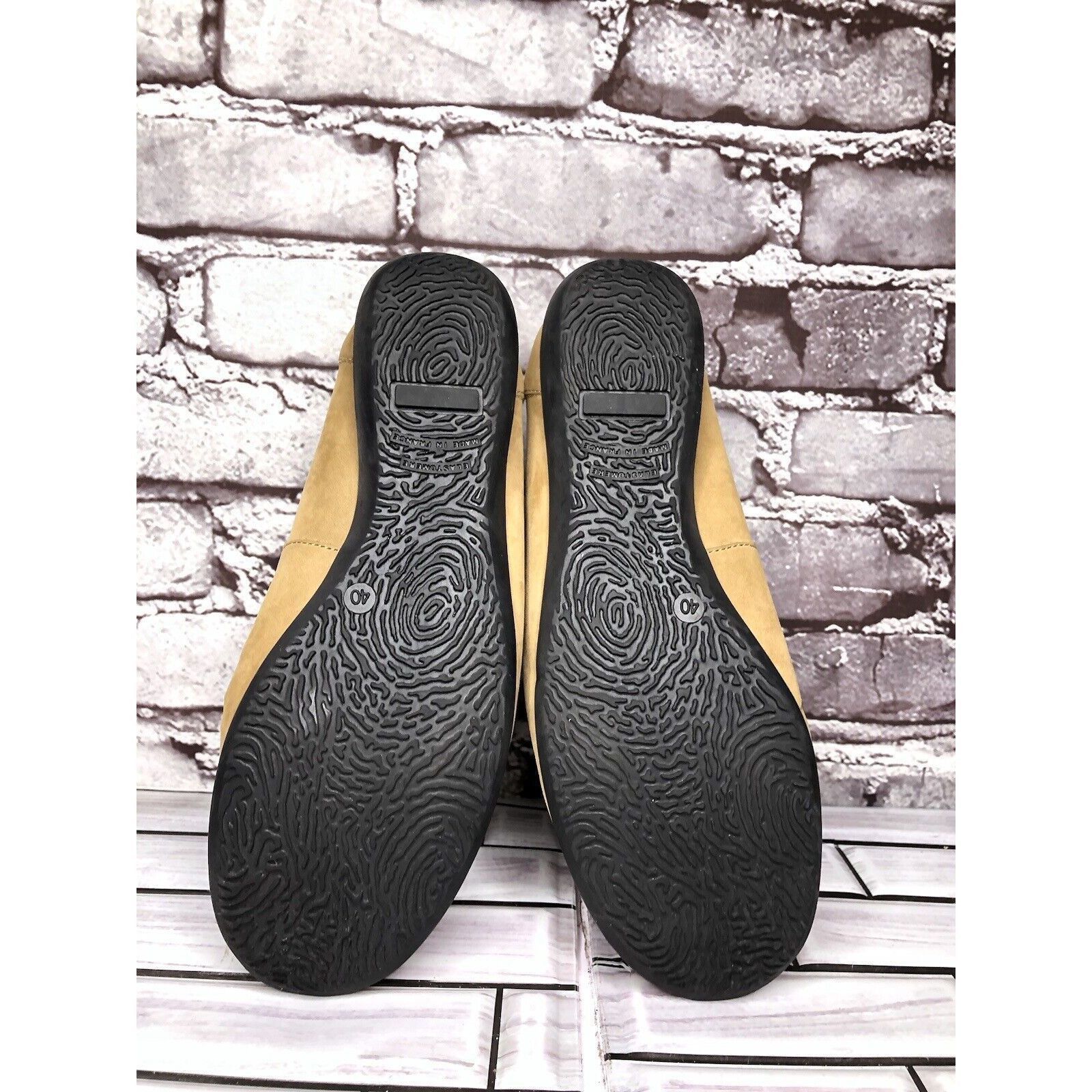 Other Aquitaine Brown Leather Perforated Ballet Flats Round Toe Sh Size US 9 / IT 39 - 7 Thumbnail