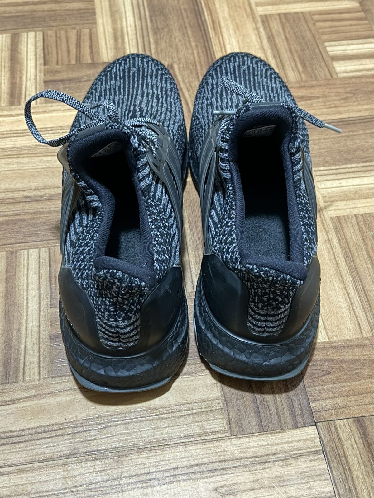 Adidas Adidas Ultra Boost 3.0 Black Silver Size US 11.5 / EU 44-45 - 4 Thumbnail