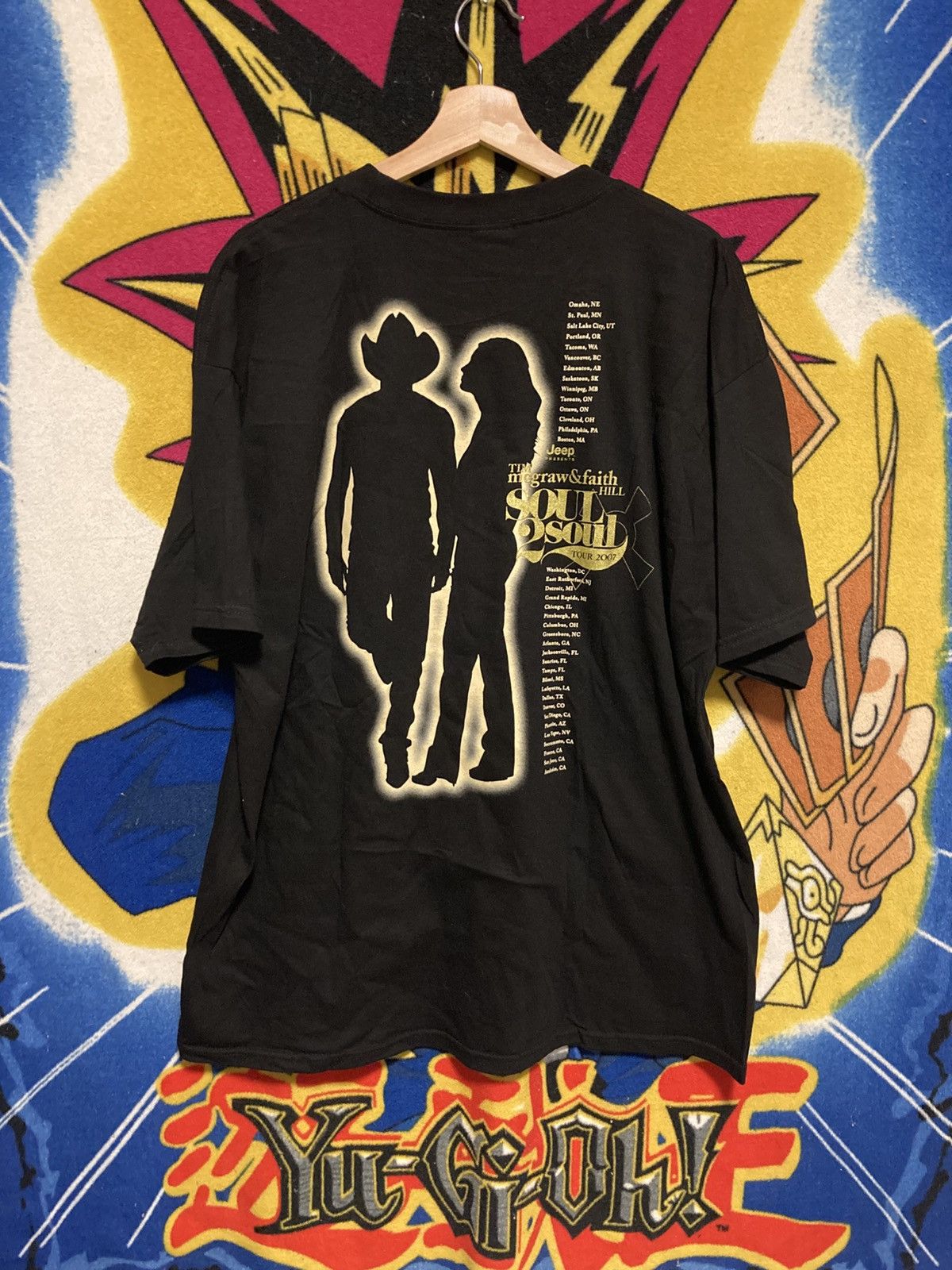 Band Tees 2007 Tim Mcgraw & Faith Hill Soul2Soul Tour Tee Size US XL / EU 56 / 4 - 2 Thumbnail