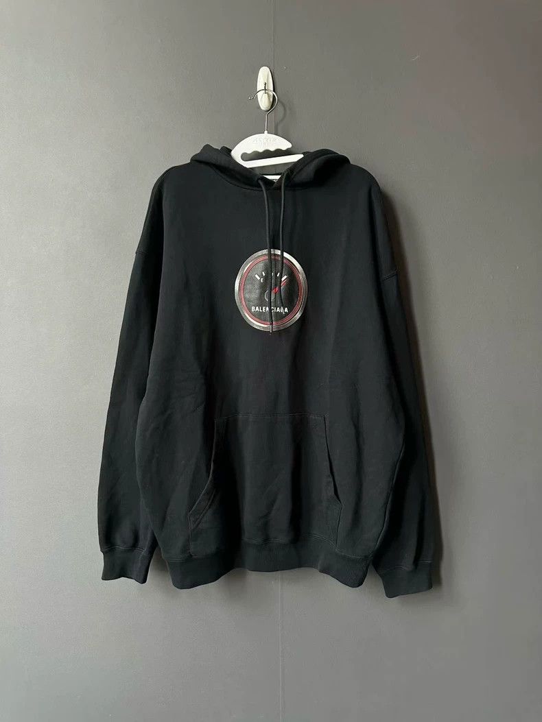 Balenciaga Balenciaga Speedometer Hoodie Size US S / EU 44-46 / 1 - 1 Thumbnail